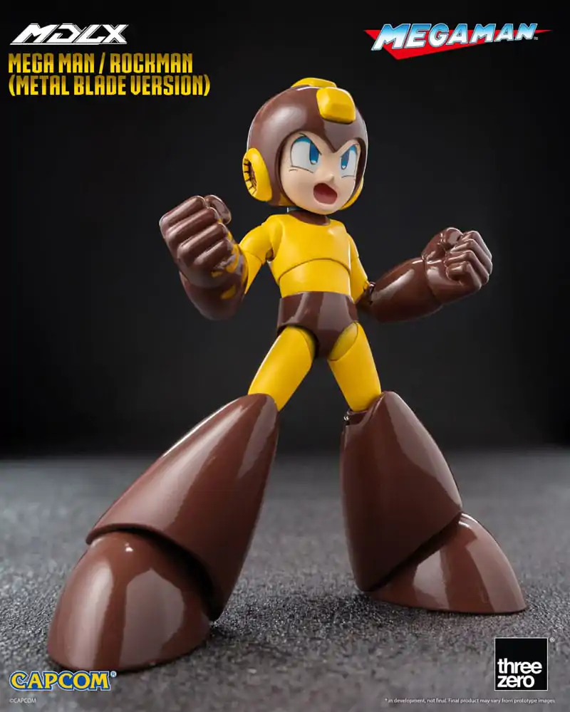 Mega Man MDLX Actionfigur Mega Man / Rockman (Metal Blade Version) 10 cm Produktfoto