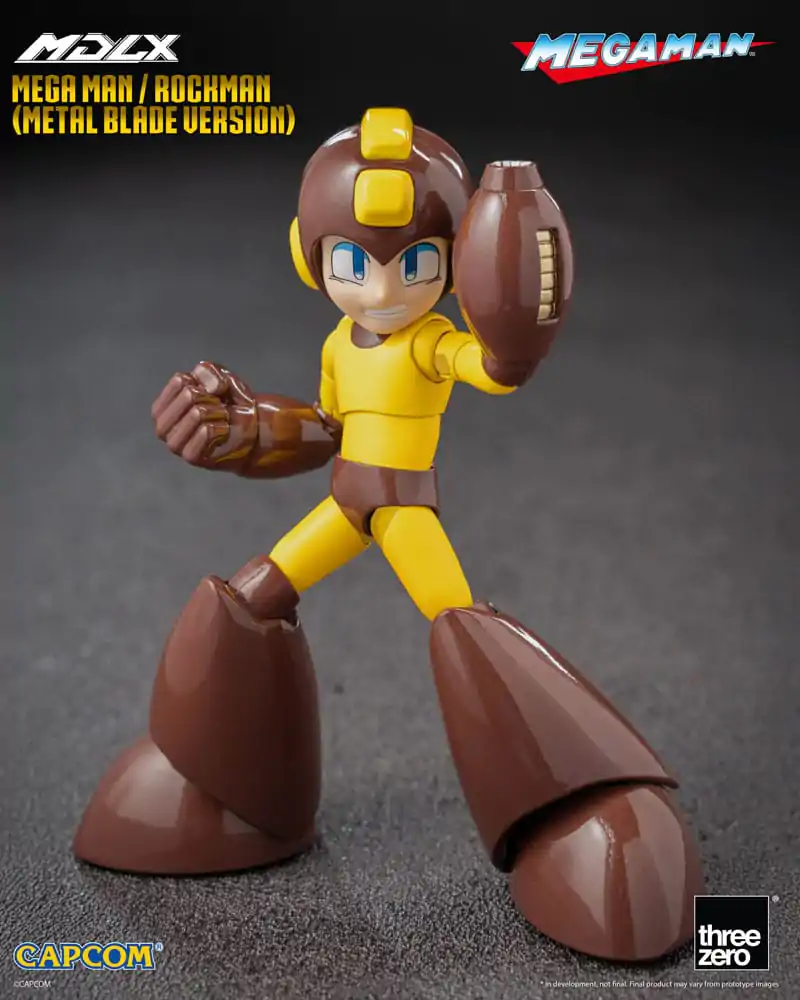 Mega Man MDLX Actionfigur Mega Man / Rockman (Metal Blade Version) 10 cm Produktfoto