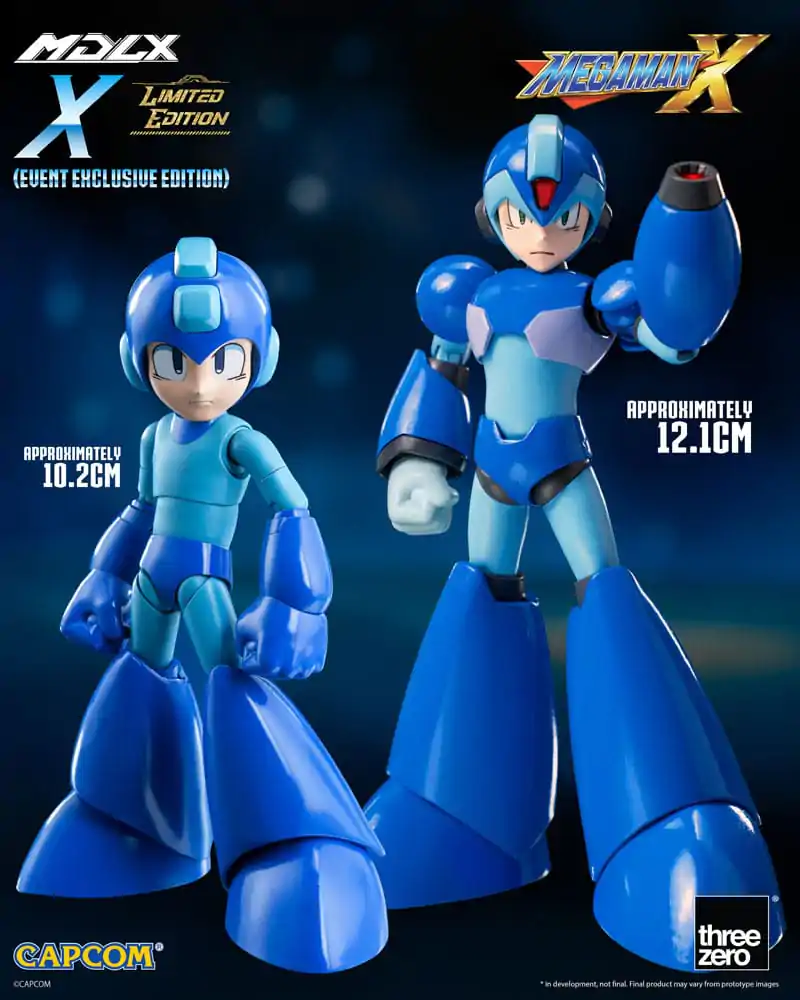 Mega Man MDLX Actionfigur Rockman X / Mega Man X 12 cm Produktfoto