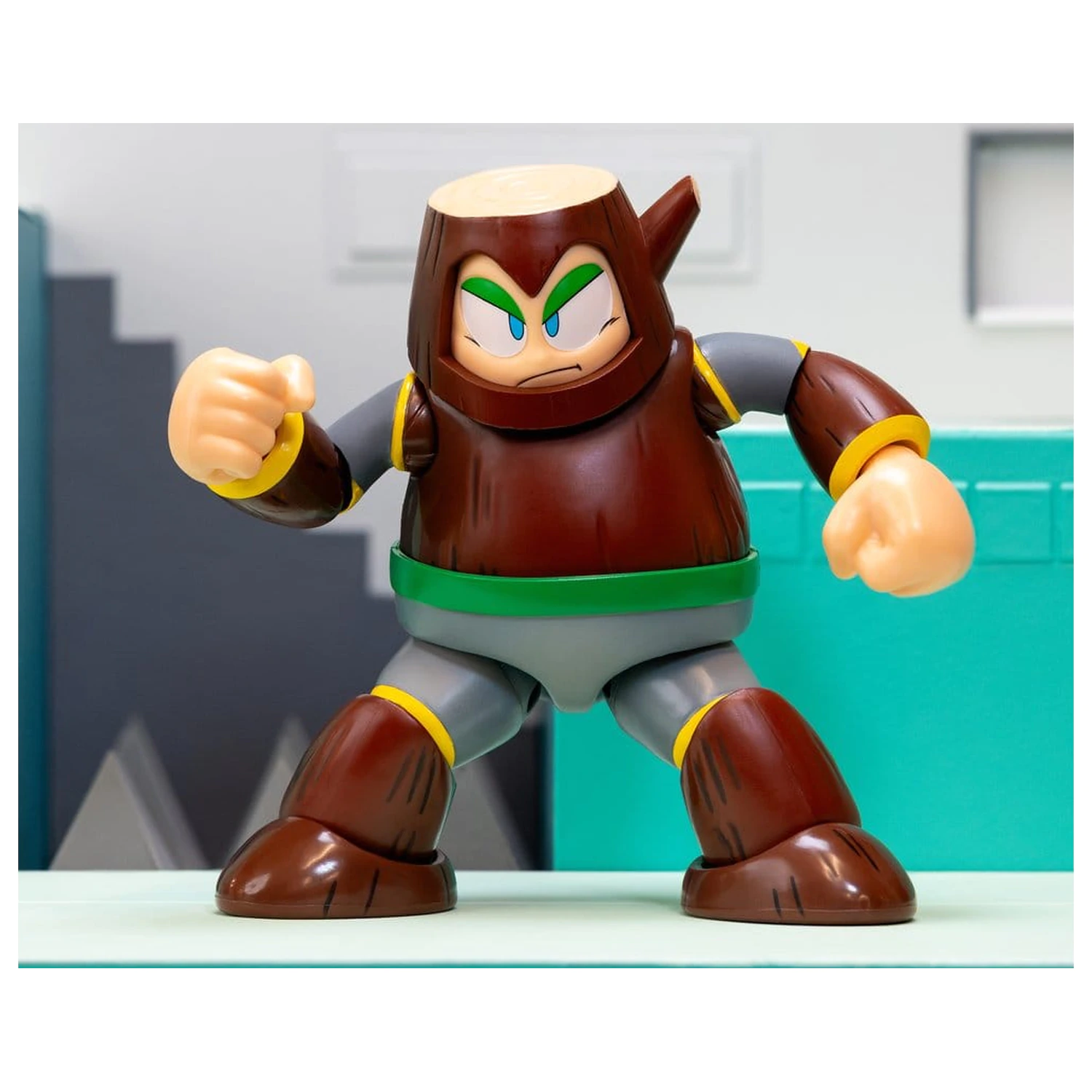 Mega Man Actionfigur Wood Man 11 cm Produktfoto