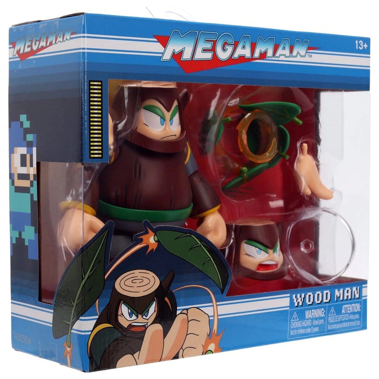 Mega Man Actionfigur Wood Man 11 cm Produktfoto