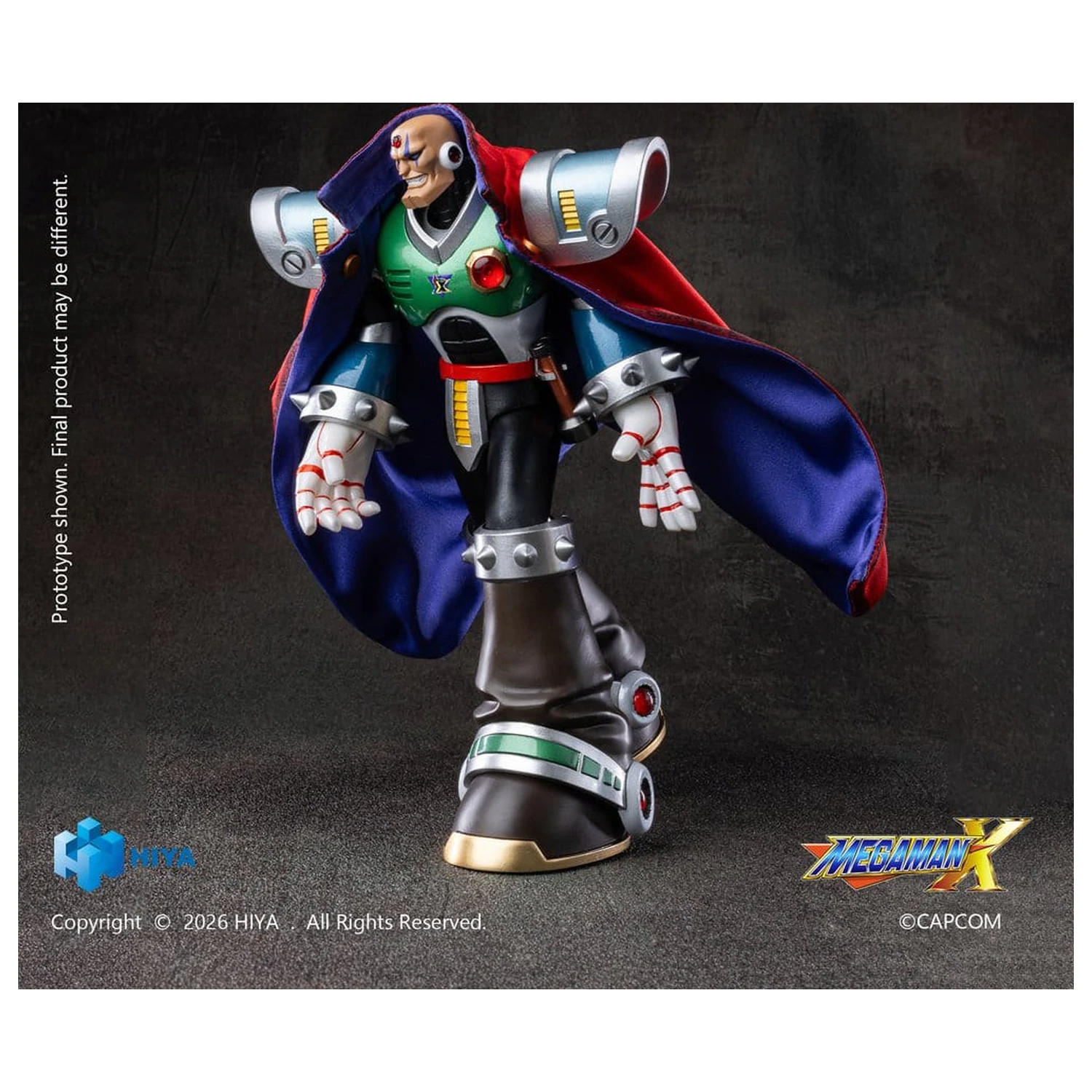 Mega Man X Exquisite Basic Action-Figur Sigma 18 cm Produktfoto