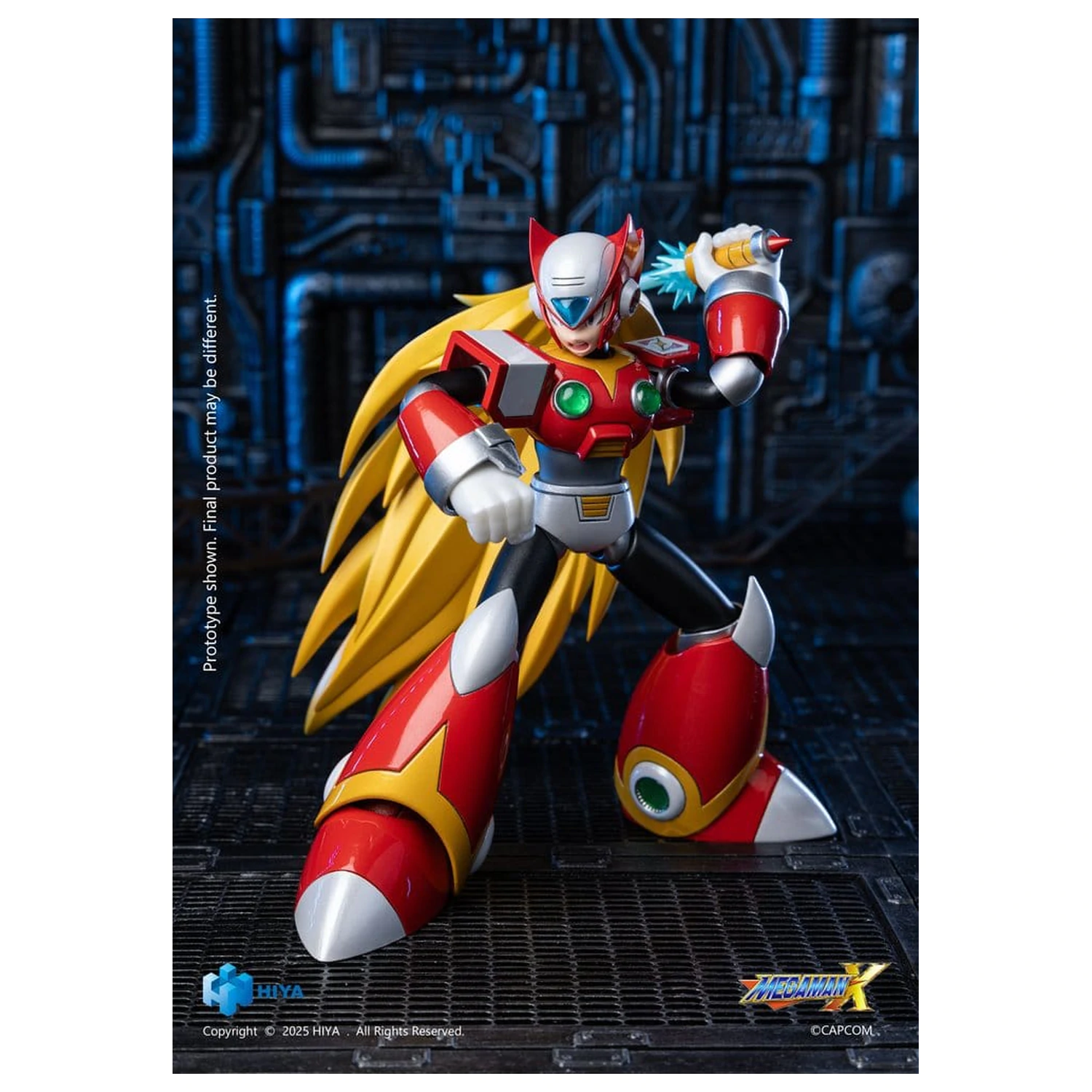 Mega Man X Exquisite Basic Action-Figur Zero 15 cm Produktfoto