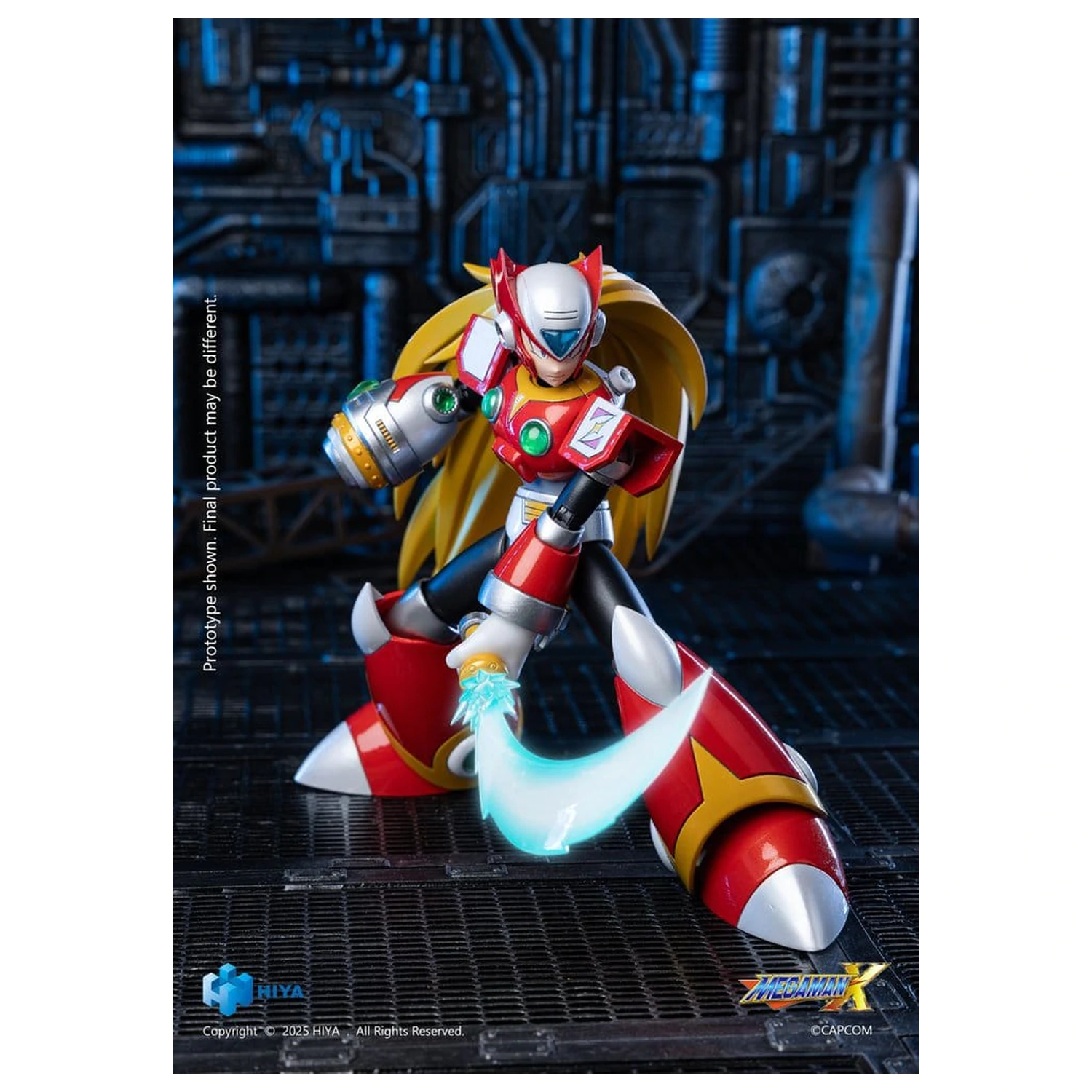 Mega Man X Exquisite Basic Action-Figur Zero 15 cm Produktfoto