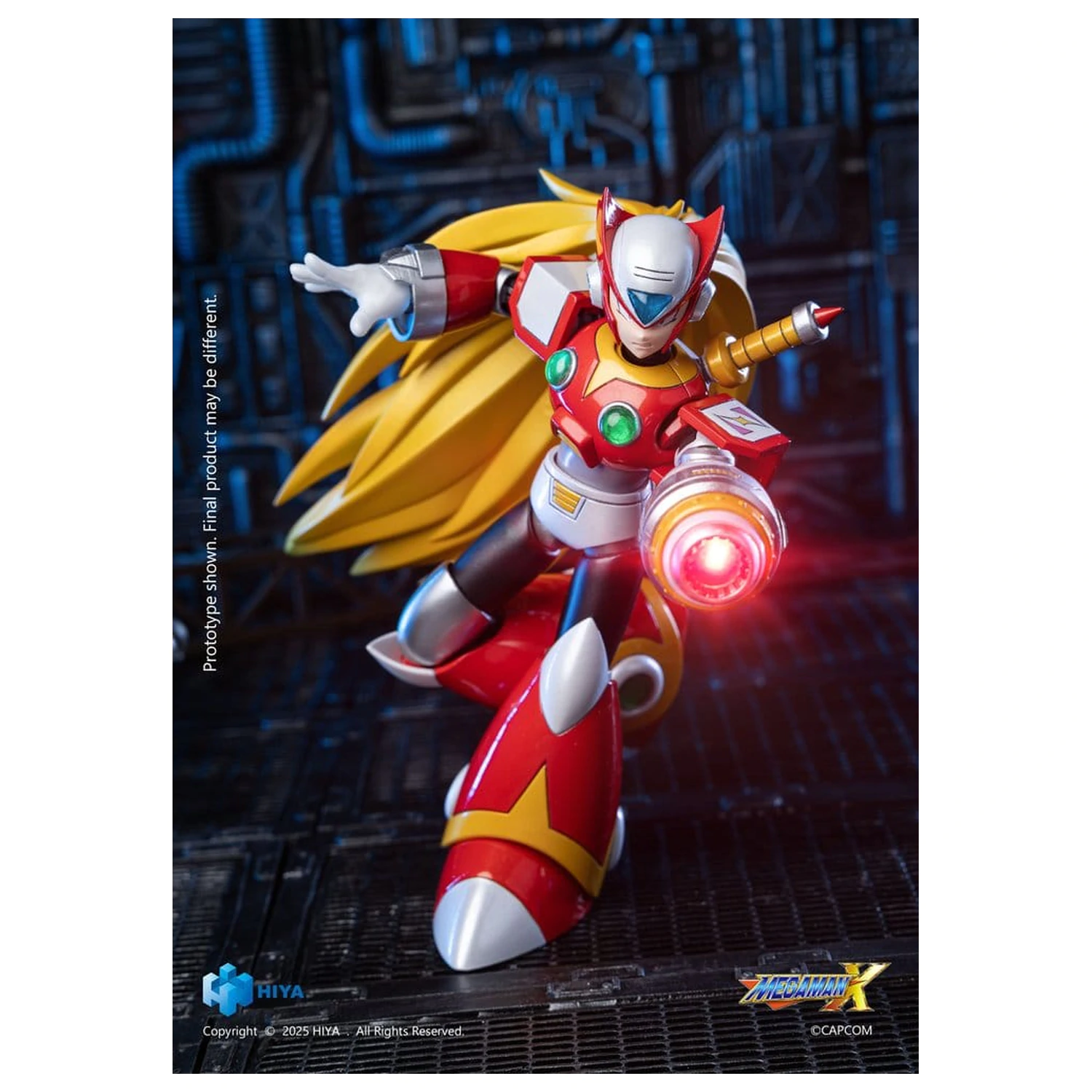 Mega Man X Exquisite Basic Action-Figur Zero 15 cm Produktfoto