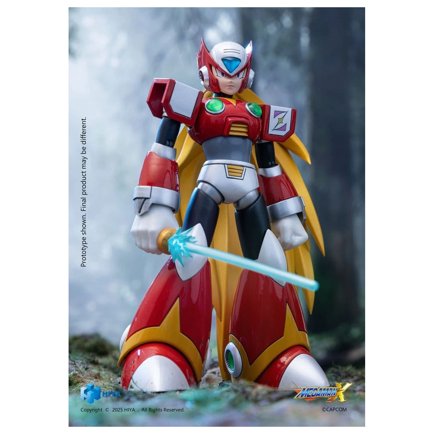Mega Man X Exquisite Basic Action-Figur Zero 15 cm Produktfoto