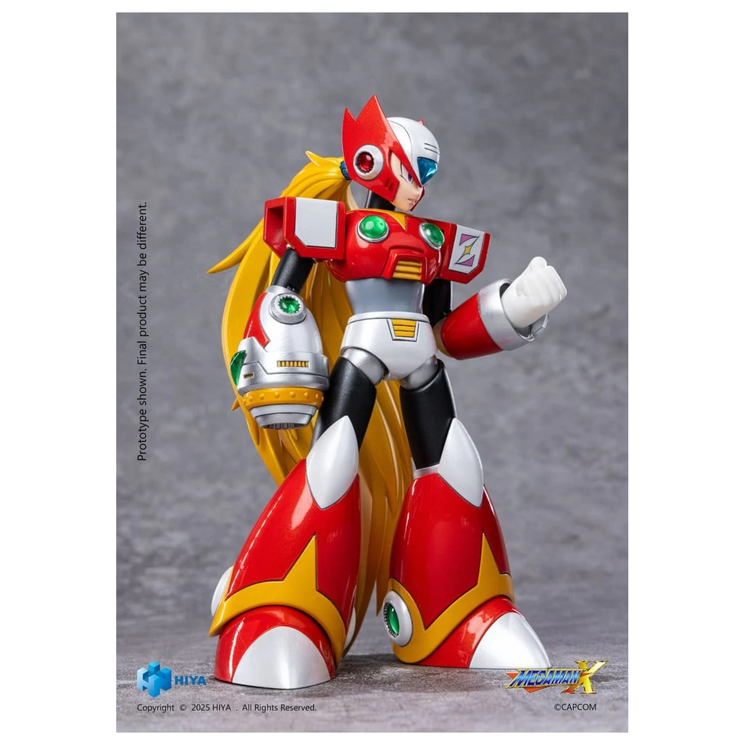 Mega Man X Exquisite Basic Action-Figur Zero 15 cm Produktfoto