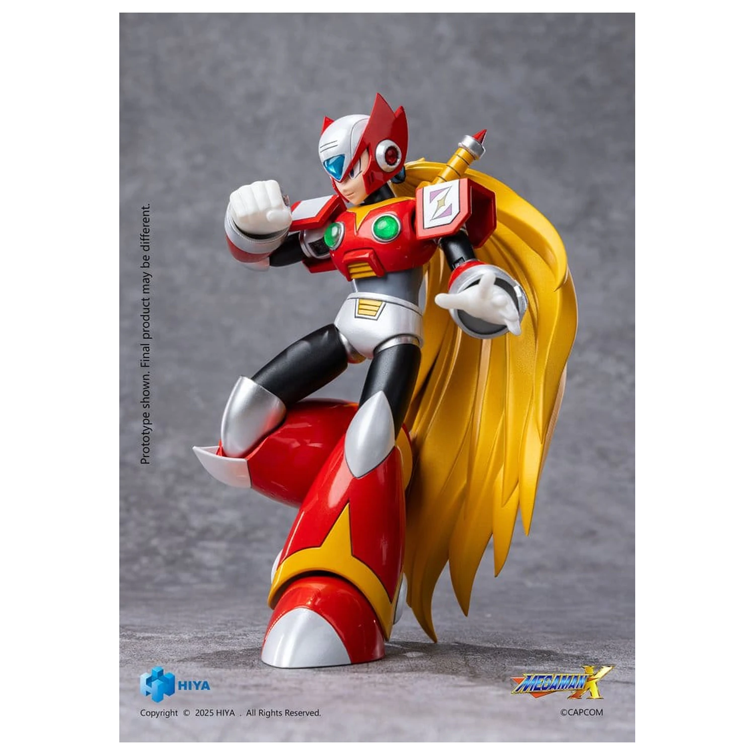 Mega Man X Exquisite Basic Action-Figur Zero 15 cm Produktfoto