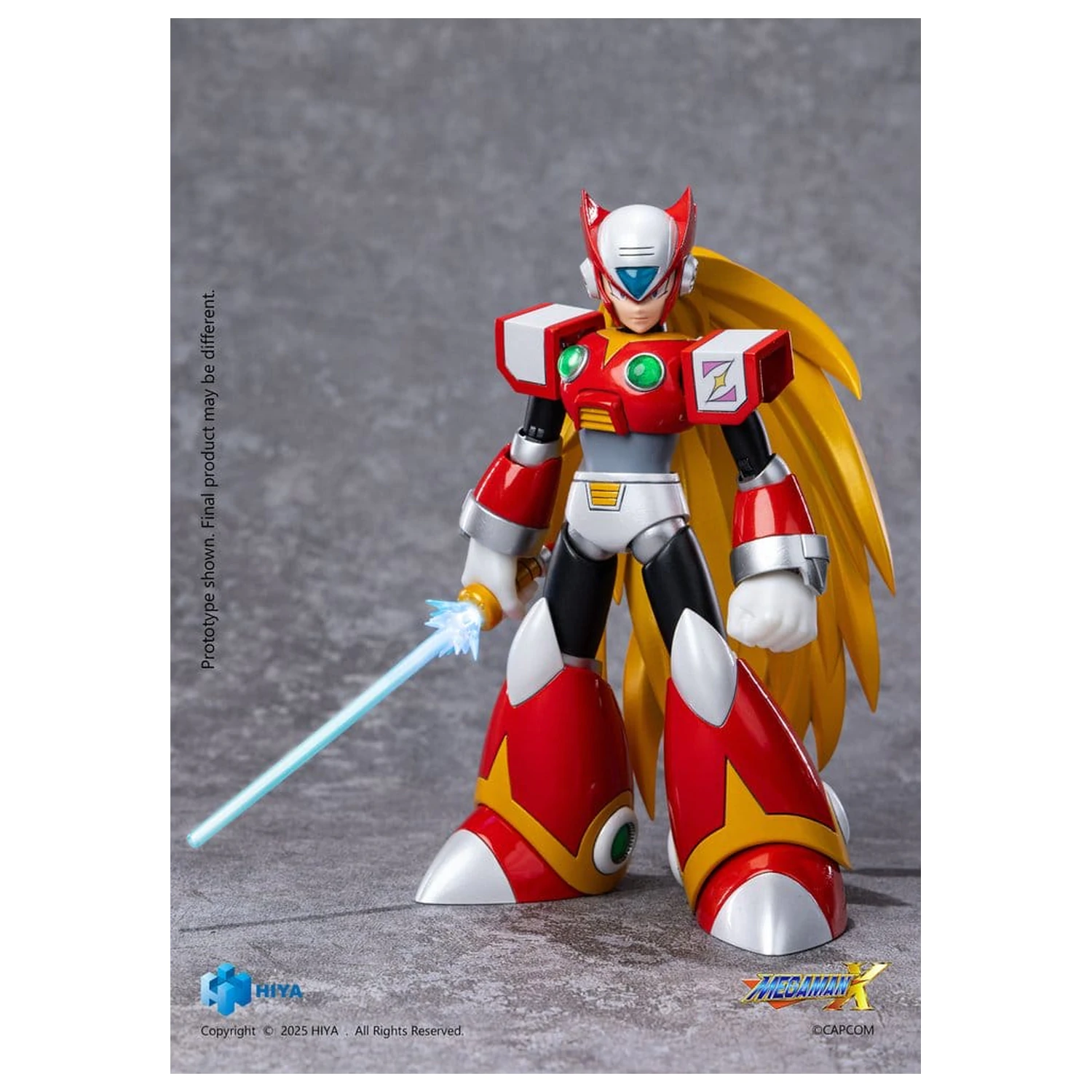 Mega Man X Exquisite Basic Action-Figur Zero 15 cm Produktfoto