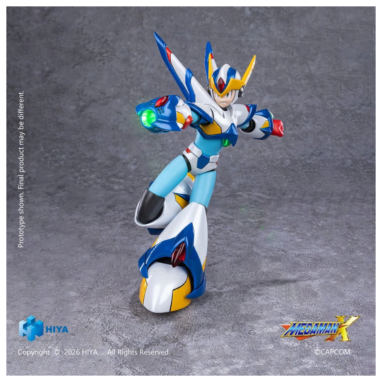 Mega Man X Exquisite Basic Series Action-Figur X Falcon Armor Version 15 cm Produktfoto