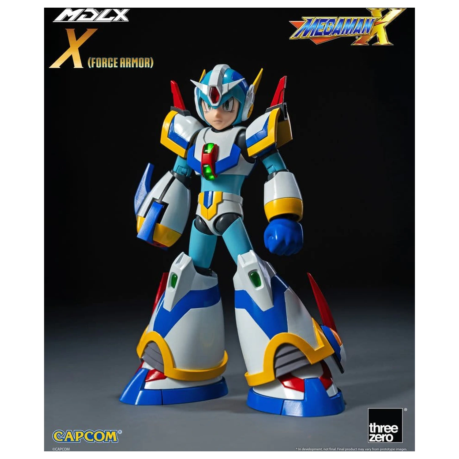Mega Man X MDLX Actionfigur Rockman / Mega Man Force Armor 12 cm Produktfoto