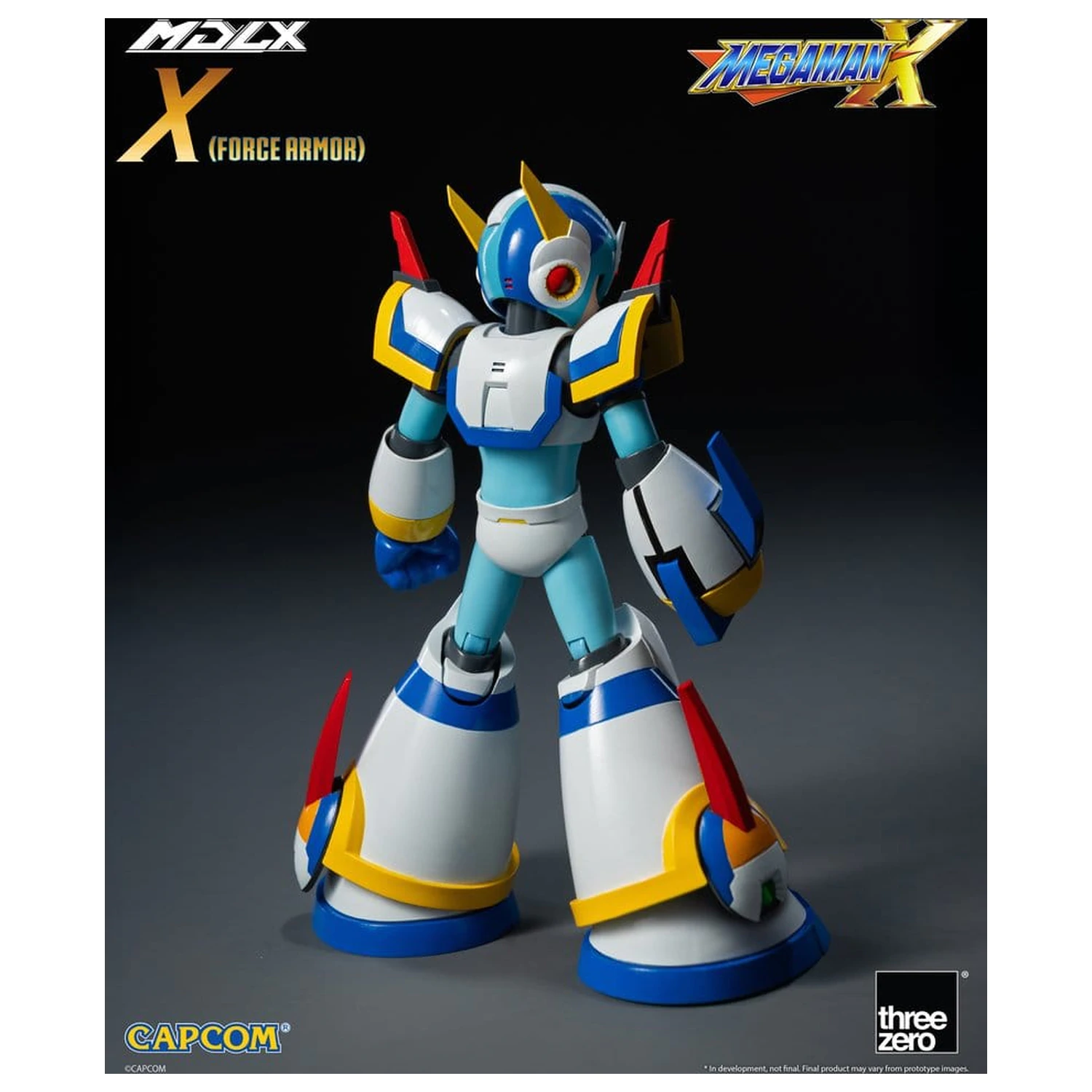 Mega Man X MDLX Actionfigur Rockman / Mega Man Force Armor 12 cm Produktfoto