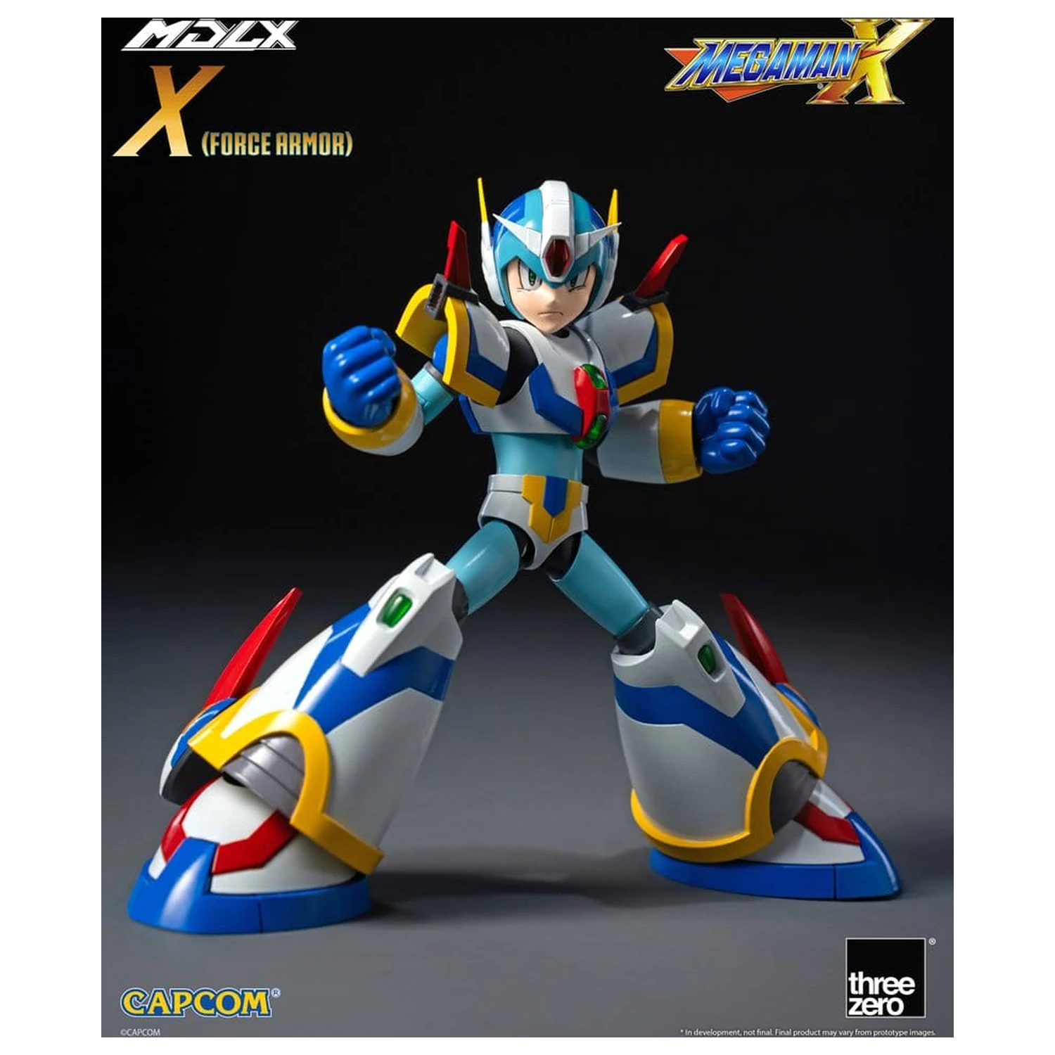 Mega Man X MDLX Actionfigur Rockman / Mega Man Force Armor 12 cm Produktfoto