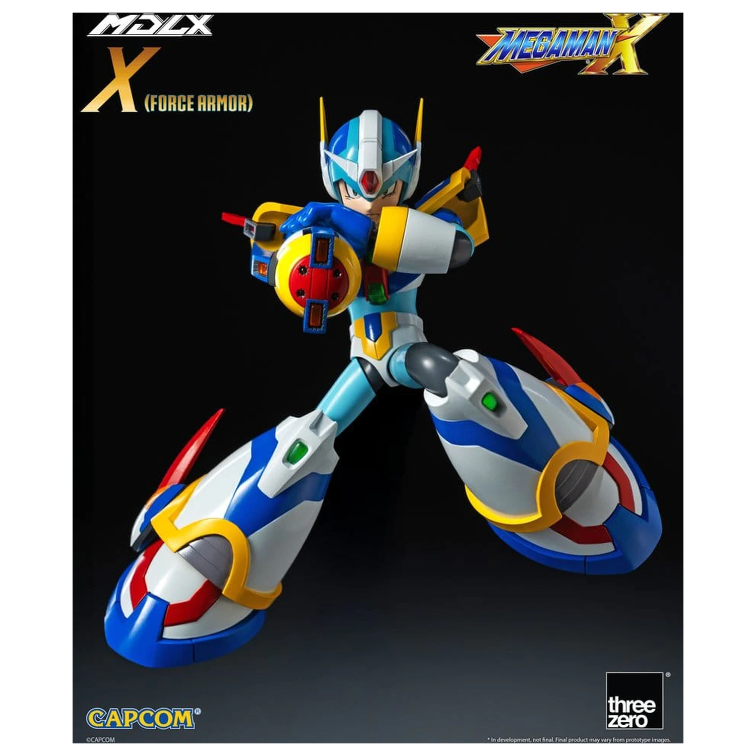 Mega Man X MDLX Actionfigur Rockman / Mega Man Force Armor 12 cm Produktfoto