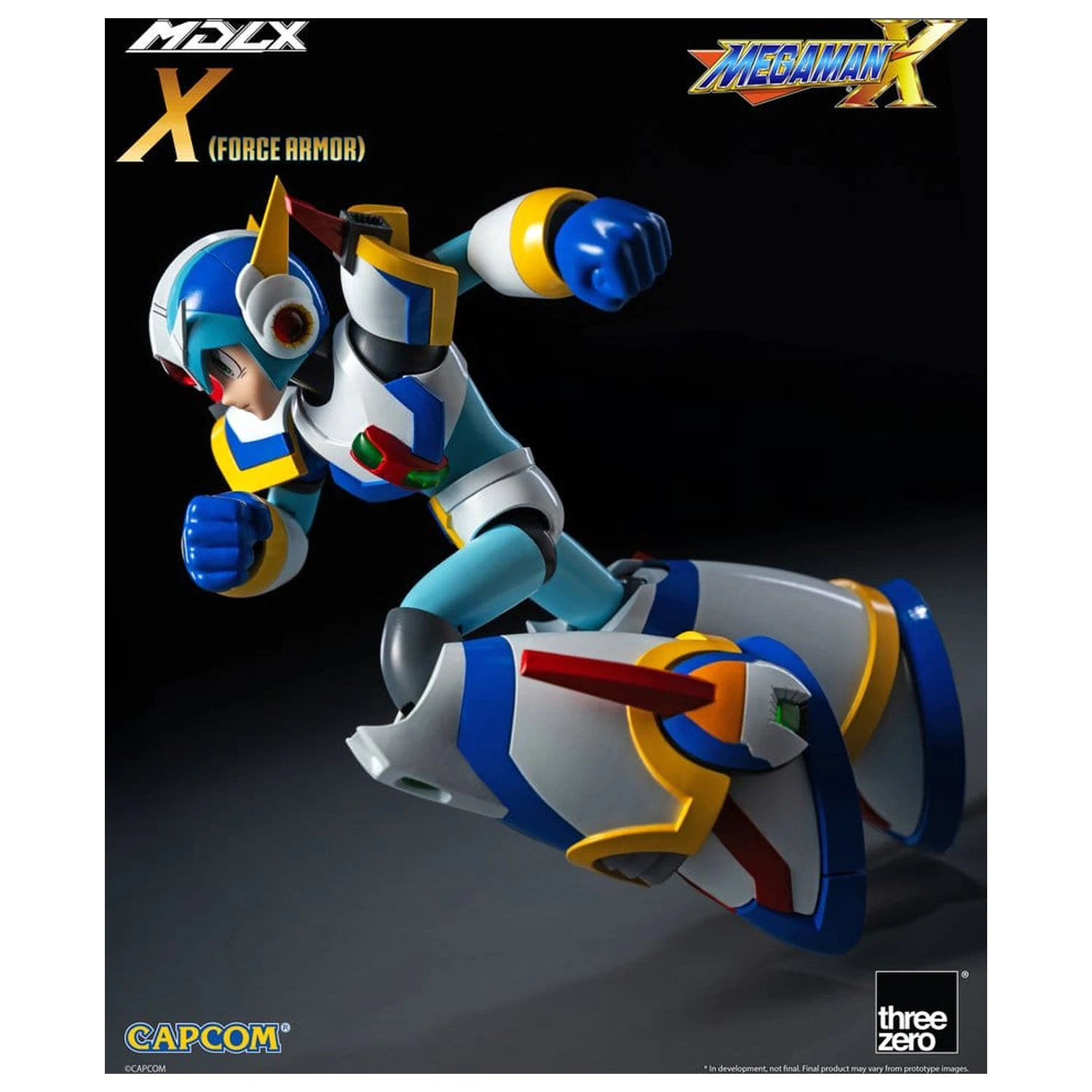 Mega Man X MDLX Actionfigur Rockman / Mega Man Force Armor 12 cm Produktfoto