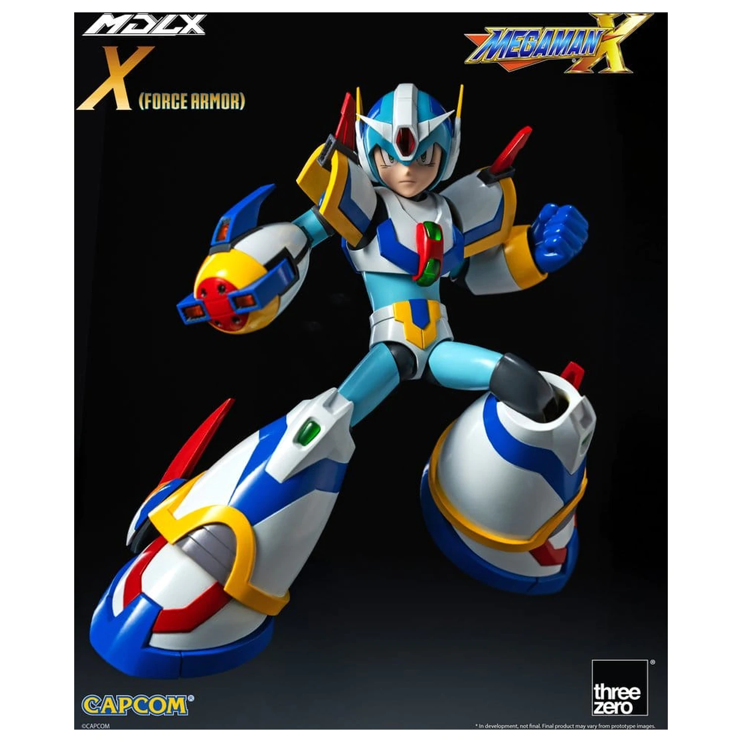 Mega Man X MDLX Actionfigur Rockman / Mega Man Force Armor 12 cm Produktfoto