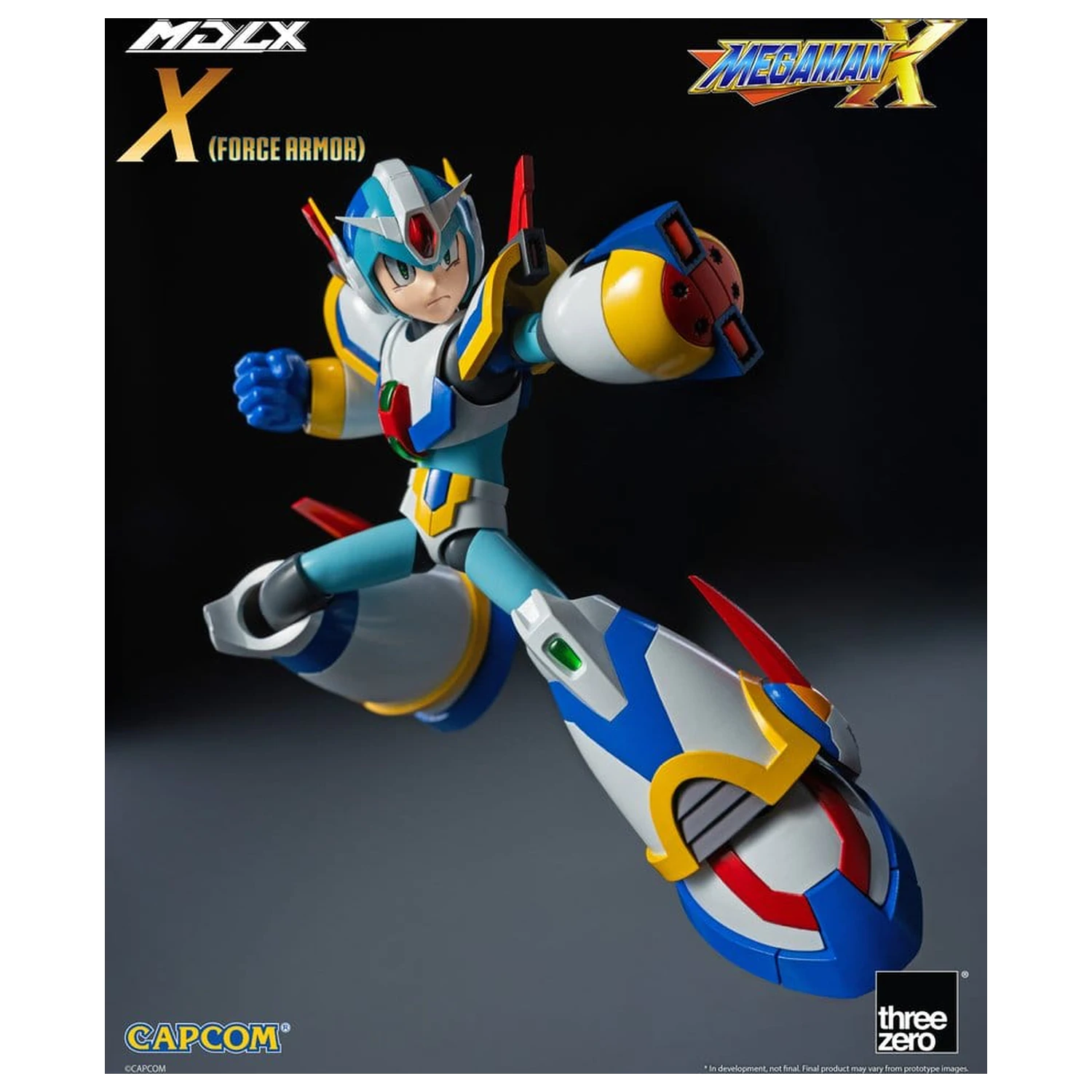 Mega Man X MDLX Actionfigur Rockman / Mega Man Force Armor 12 cm Produktfoto