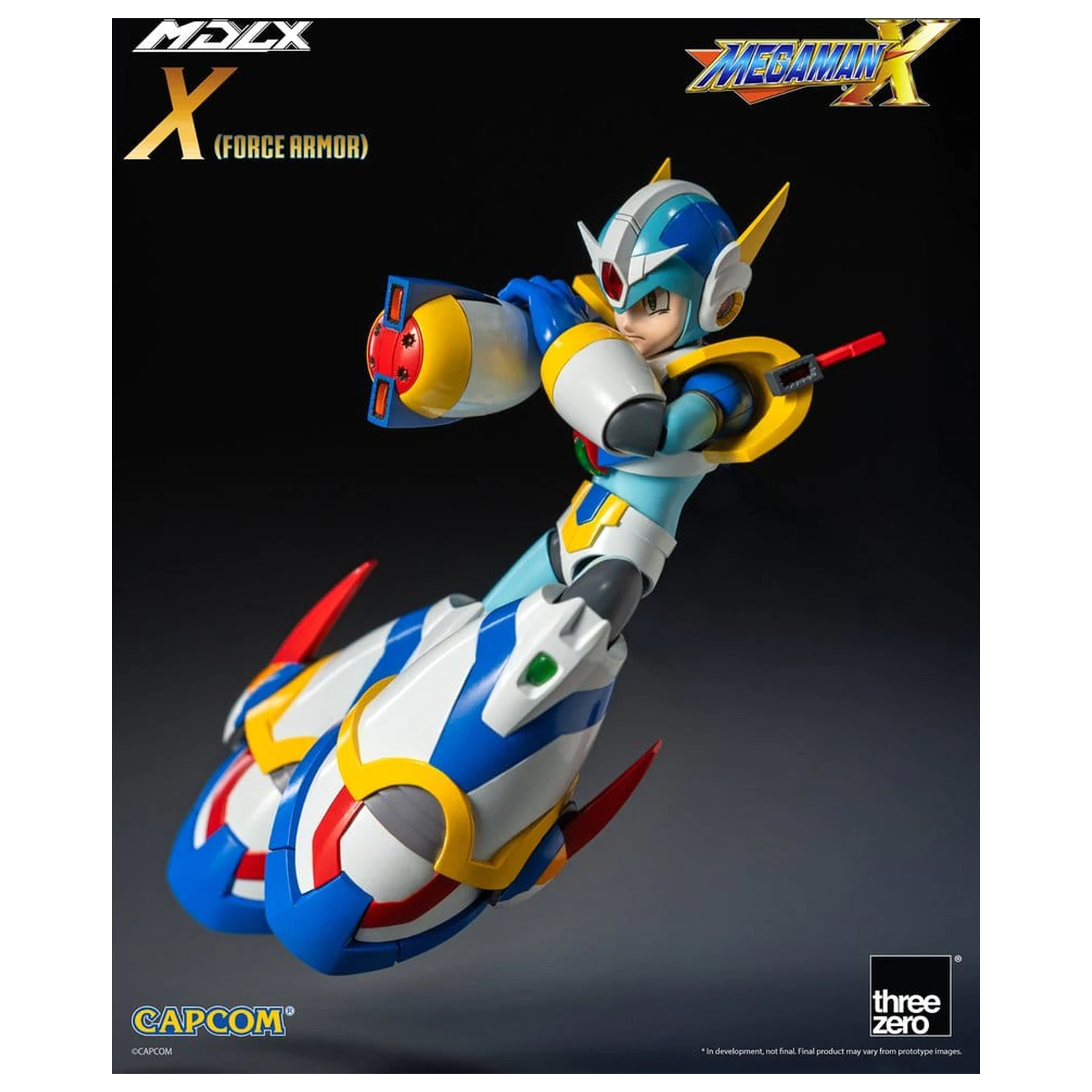 Mega Man X MDLX Actionfigur Rockman / Mega Man Force Armor 12 cm Produktfoto