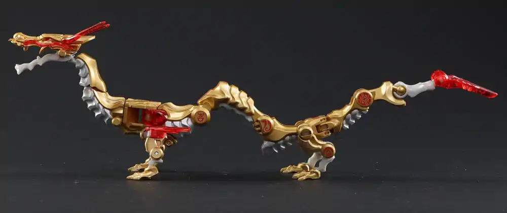 Megabox Figure Würfel IB-04 Golden Dragon 15 cm Produktfoto