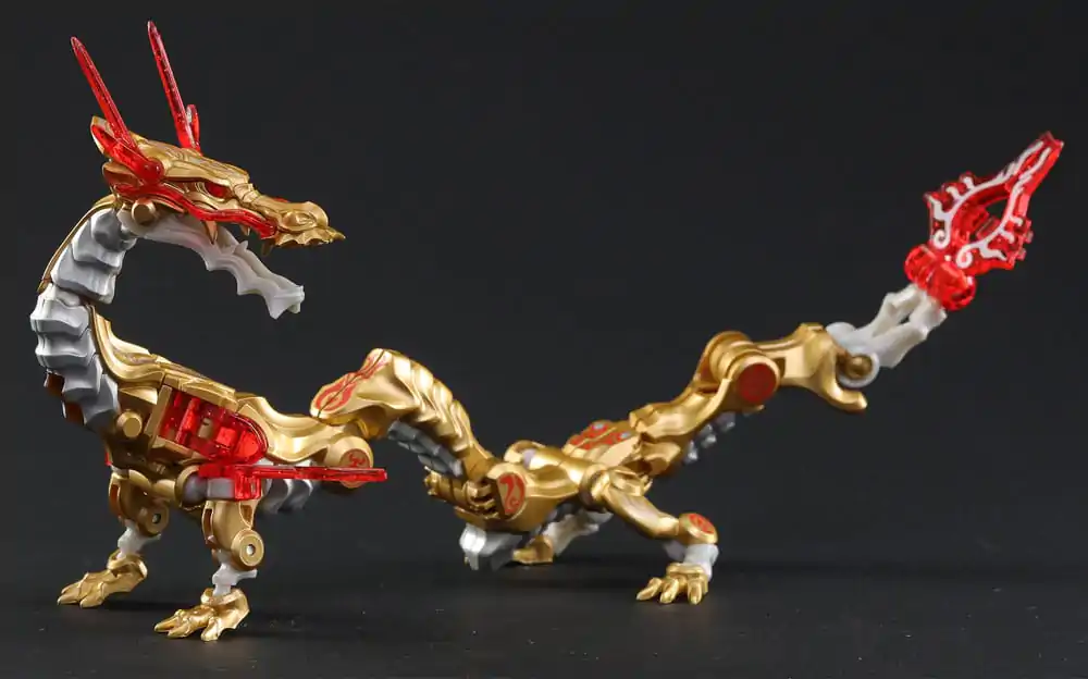 Megabox Figure Würfel IB-04 Golden Dragon 15 cm Produktfoto