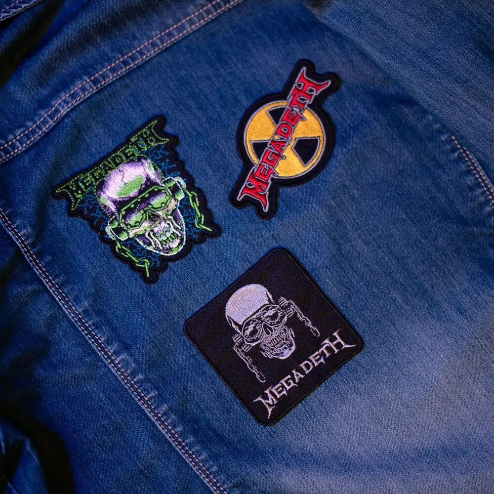 Megadeth 3er Set Aufnäher Produktfoto