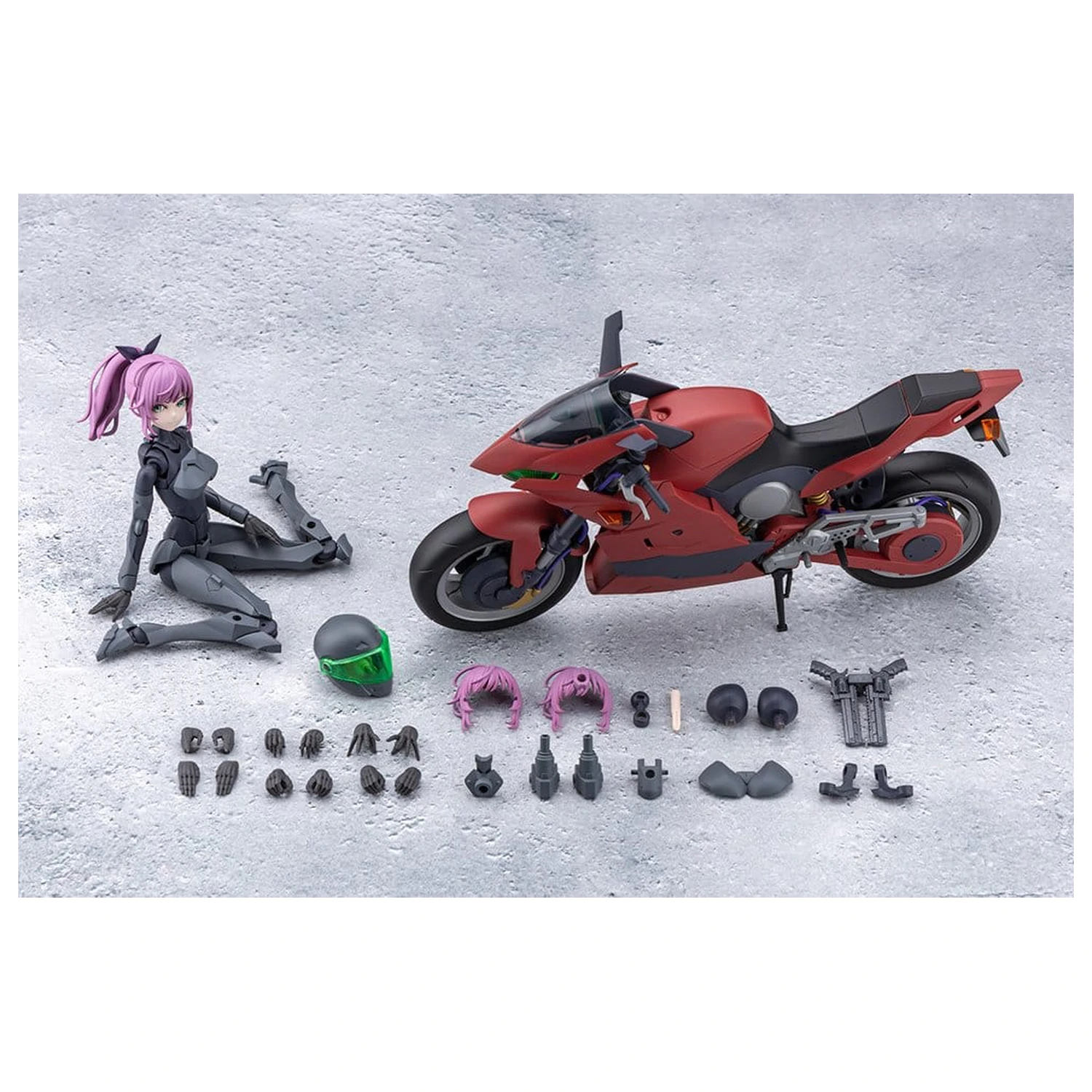 Megalomaria Unlimited Universe Plastikmodell Bausatz Emulator Riding Paket 16 cm Produktfoto