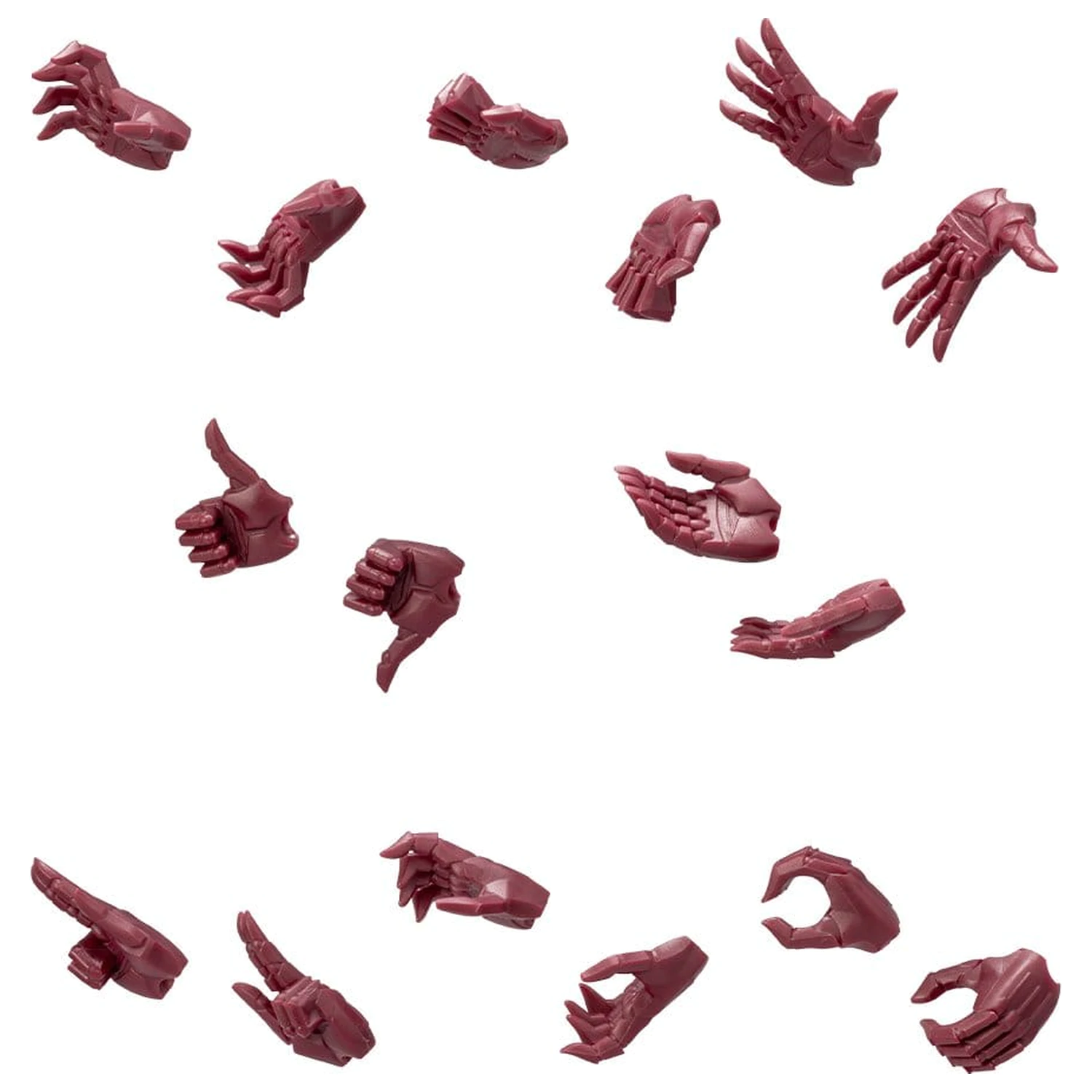 Megalomaria Unlimited Universe Modellbausatz Zubehör-Set Ex Hand Einheit Männlicher Typ A Rot Ver. Produktfoto