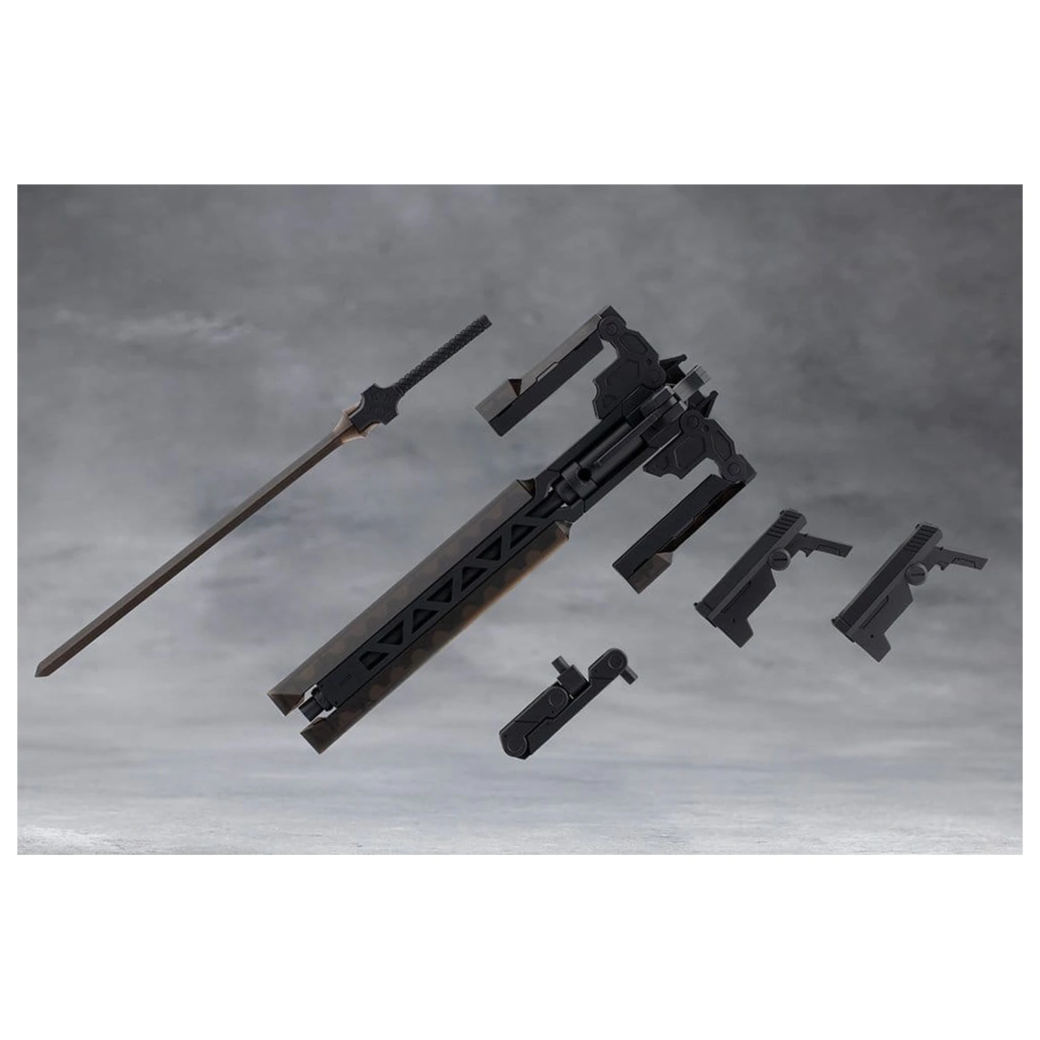 Megalomaria Unlimited Universe Plastikmodell Bausatz Zubehör Set Metamorphose Einheit Grave Arms 2 Black Ver. Produktfoto