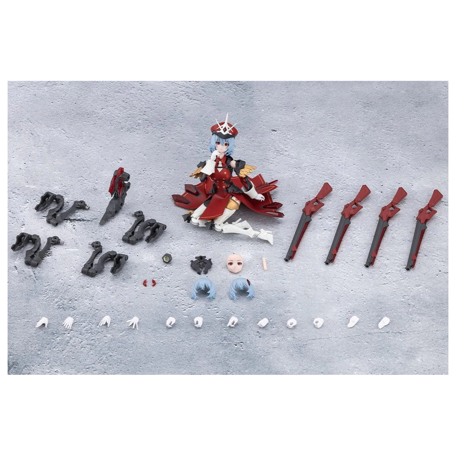 Megalomaria Unlimited Universe Plastikmodellbausatz Sana Akabishi Dress Code 16 cm Produktfoto