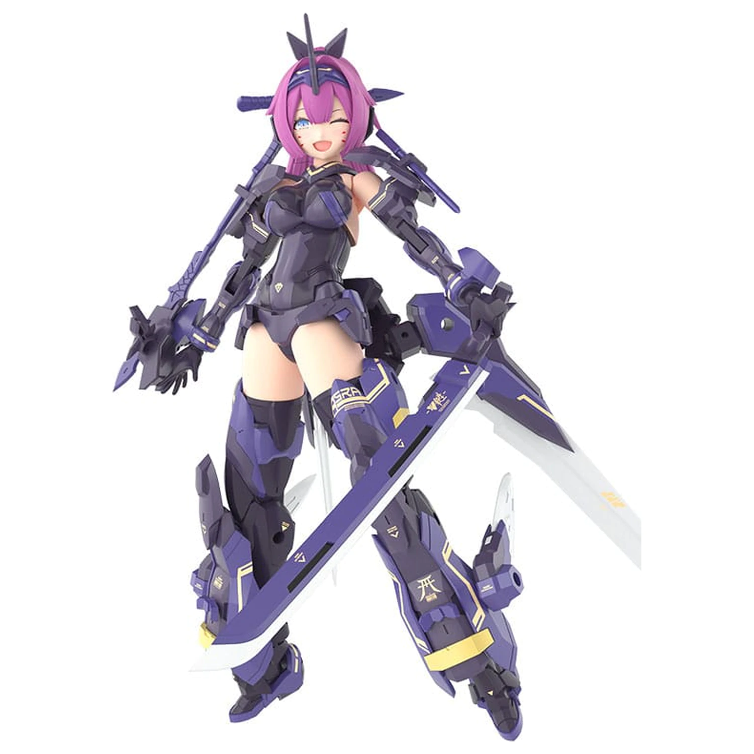 Megami Device Kunststoffmodellbausatz 1/1 Asra Archer Kizuna Shadow Edition Full Package 14 cm Produktfoto