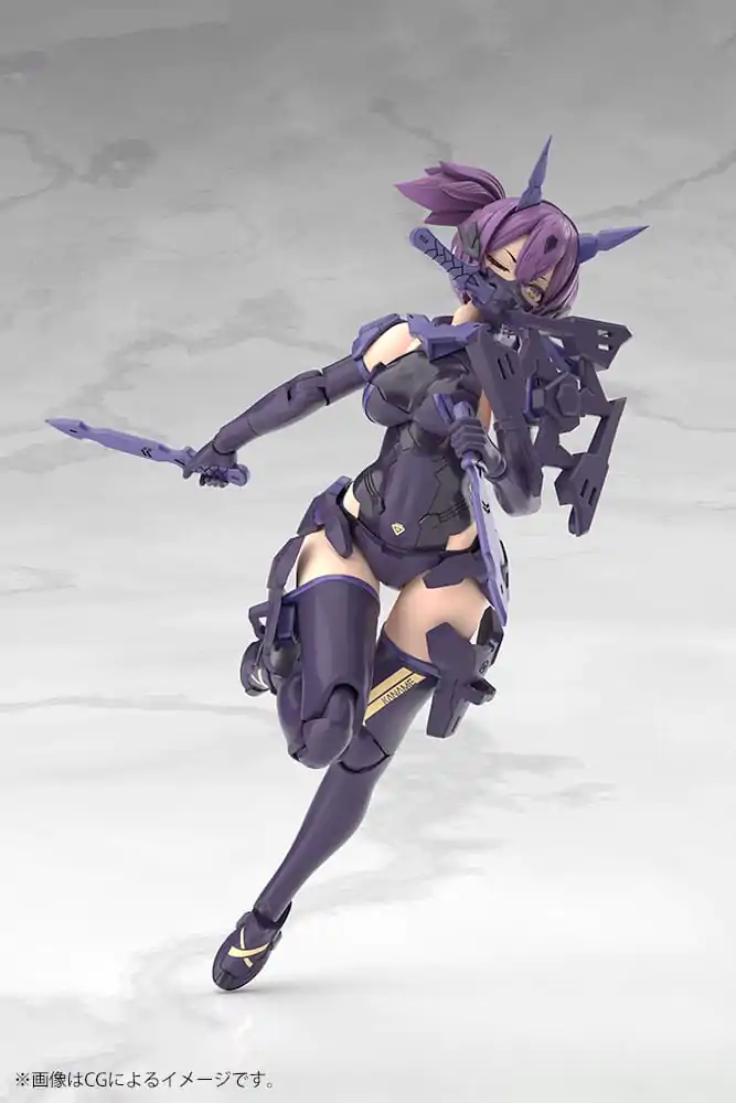 Megami Device Plastik Modell Bausatz 1/1 Asra Ninja Kaname Shadow Edition Full Package 14 cm Produktfoto
