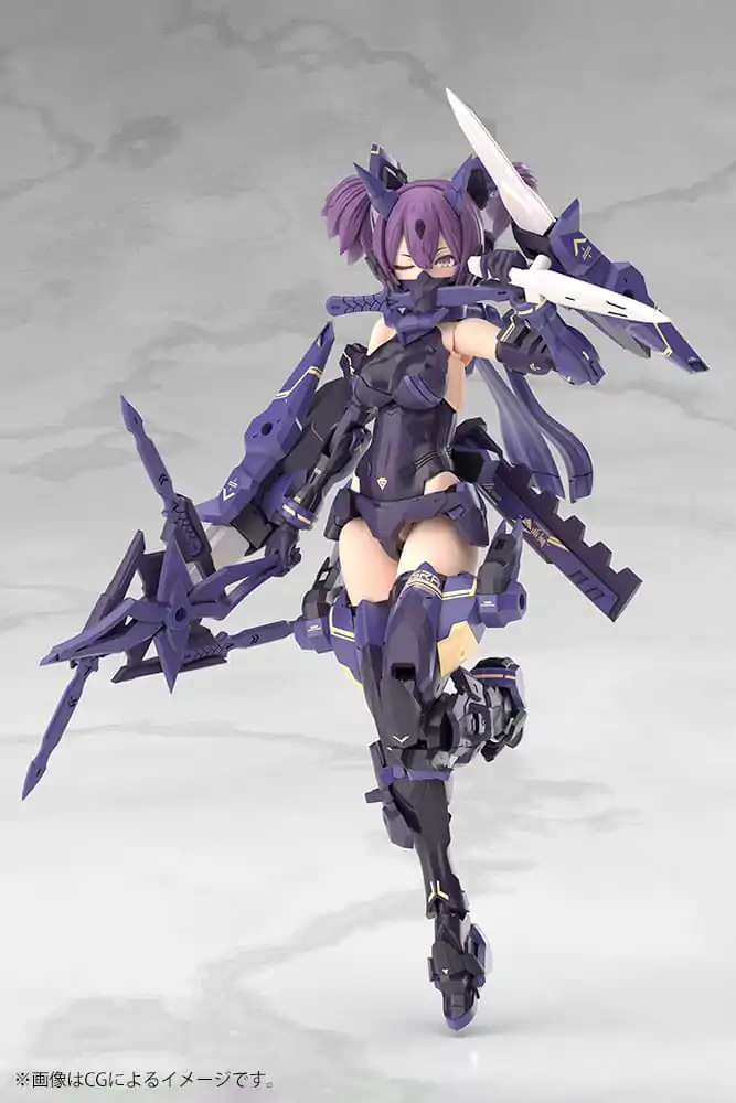 Megami Device Plastik Modell Bausatz 1/1 Asra Ninja Kaname Shadow Edition Full Package 14 cm Produktfoto