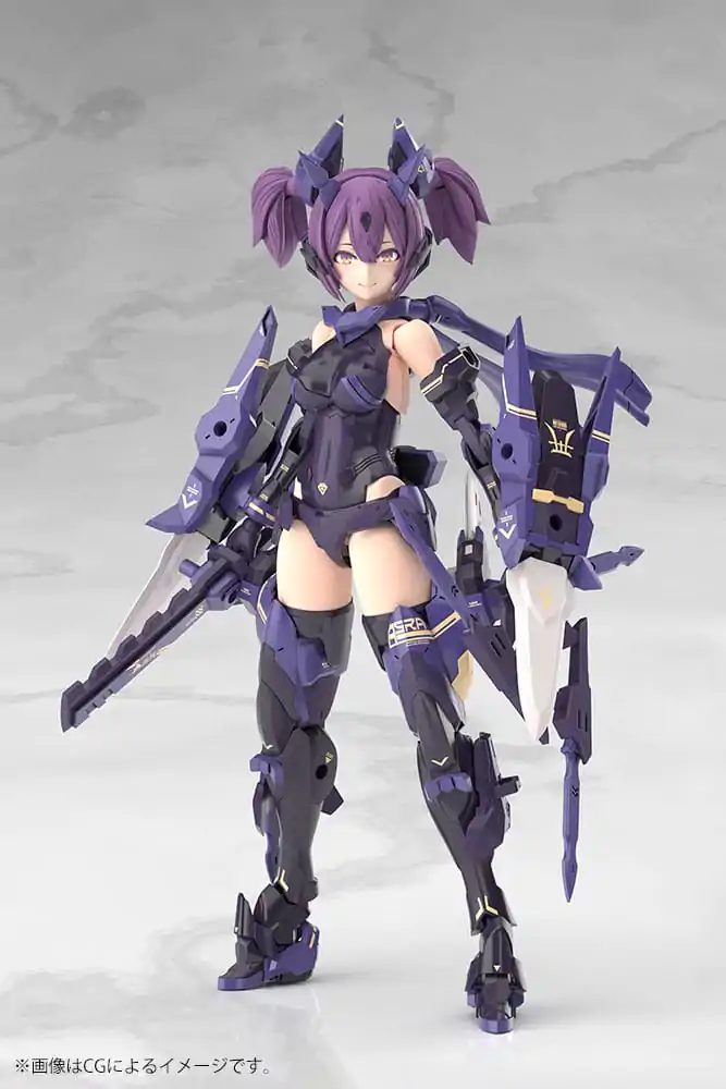 Megami Device Plastik Modell Bausatz 1/1 Asra Ninja Kaname Shadow Edition Full Package 14 cm Produktfoto