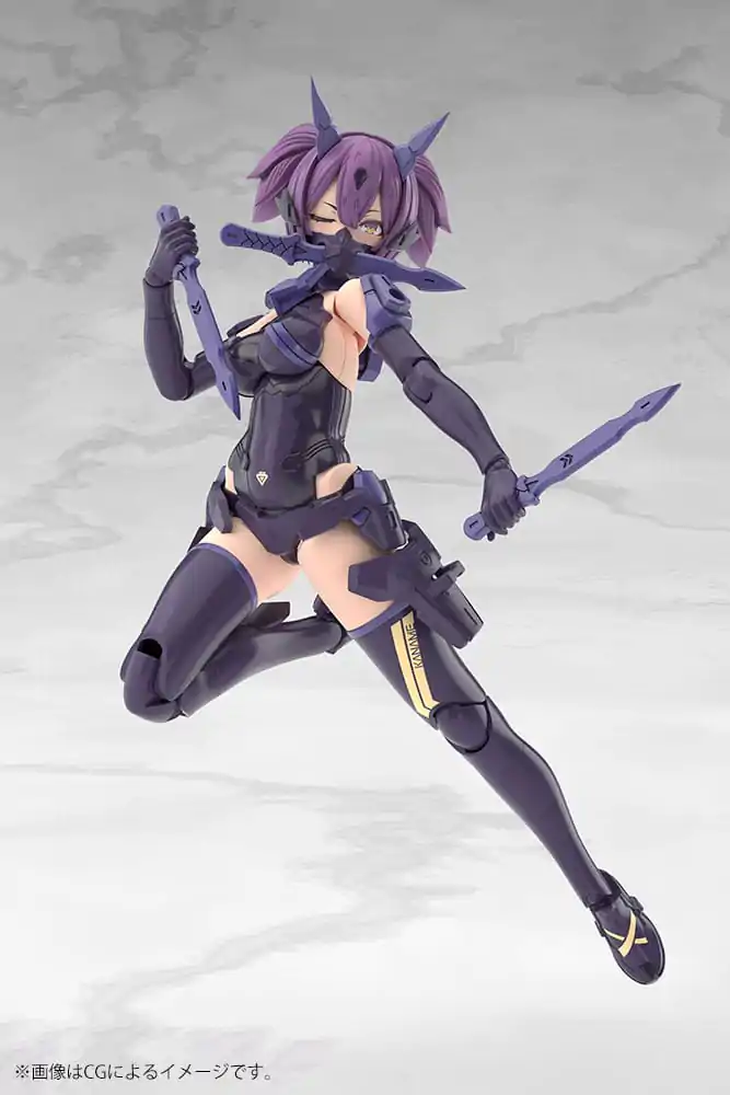 Megami Device Plastik Modell Bausatz 1/1 Asra Ninja Kaname Shadow Edition Full Package 14 cm Produktfoto