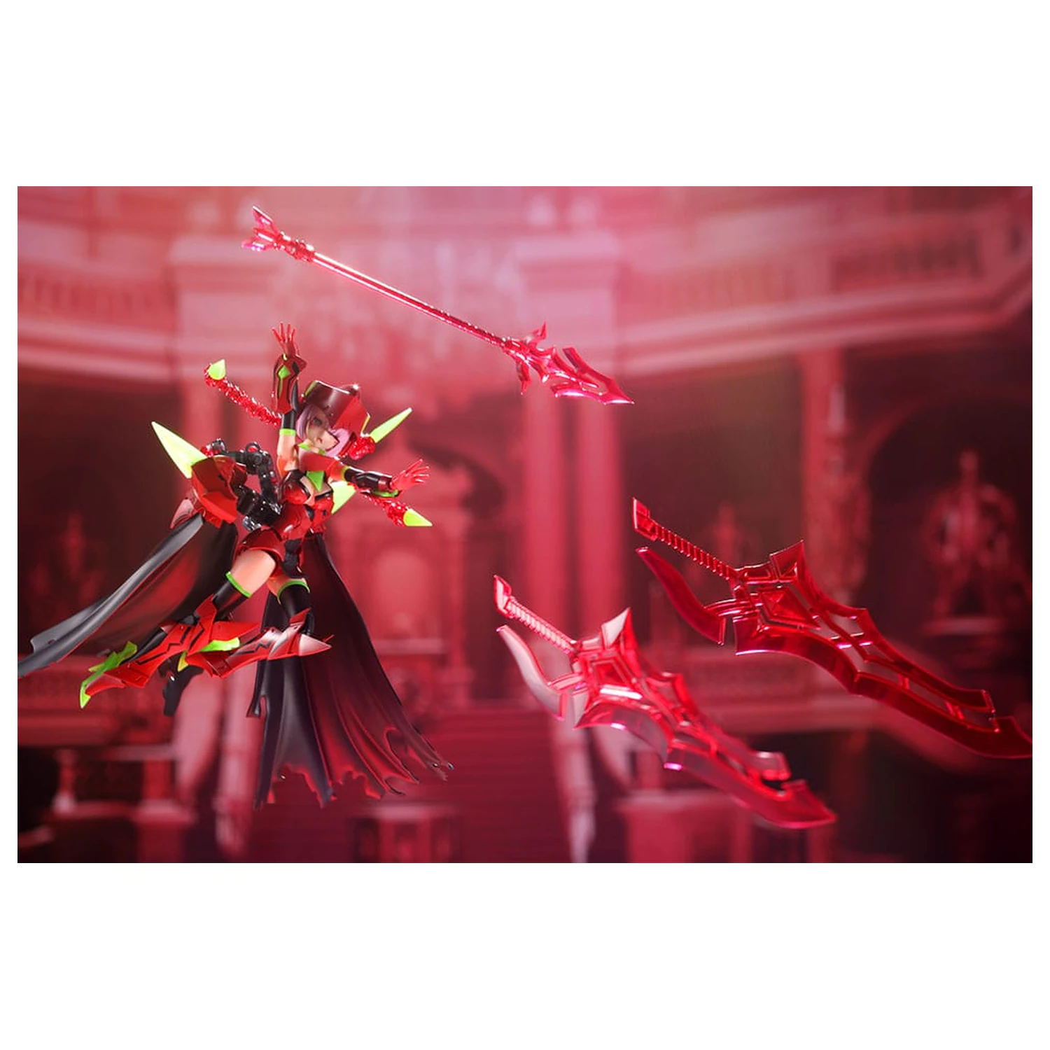 Megami Device Plastikmodellbausatz 1/1 Bullet Knights Executioner Hell Blaze 15 cm Produktfoto