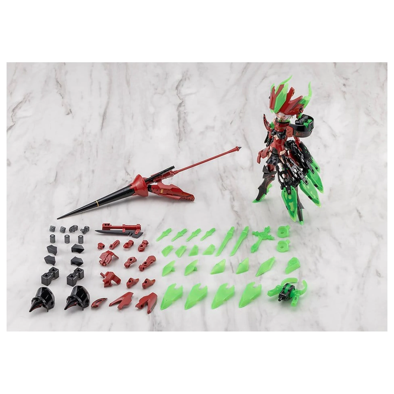 Megami Device Plastikmodellbausatz 1/1 Bullet Knights Exorcist Hell Blaze 15 cm Produktfoto