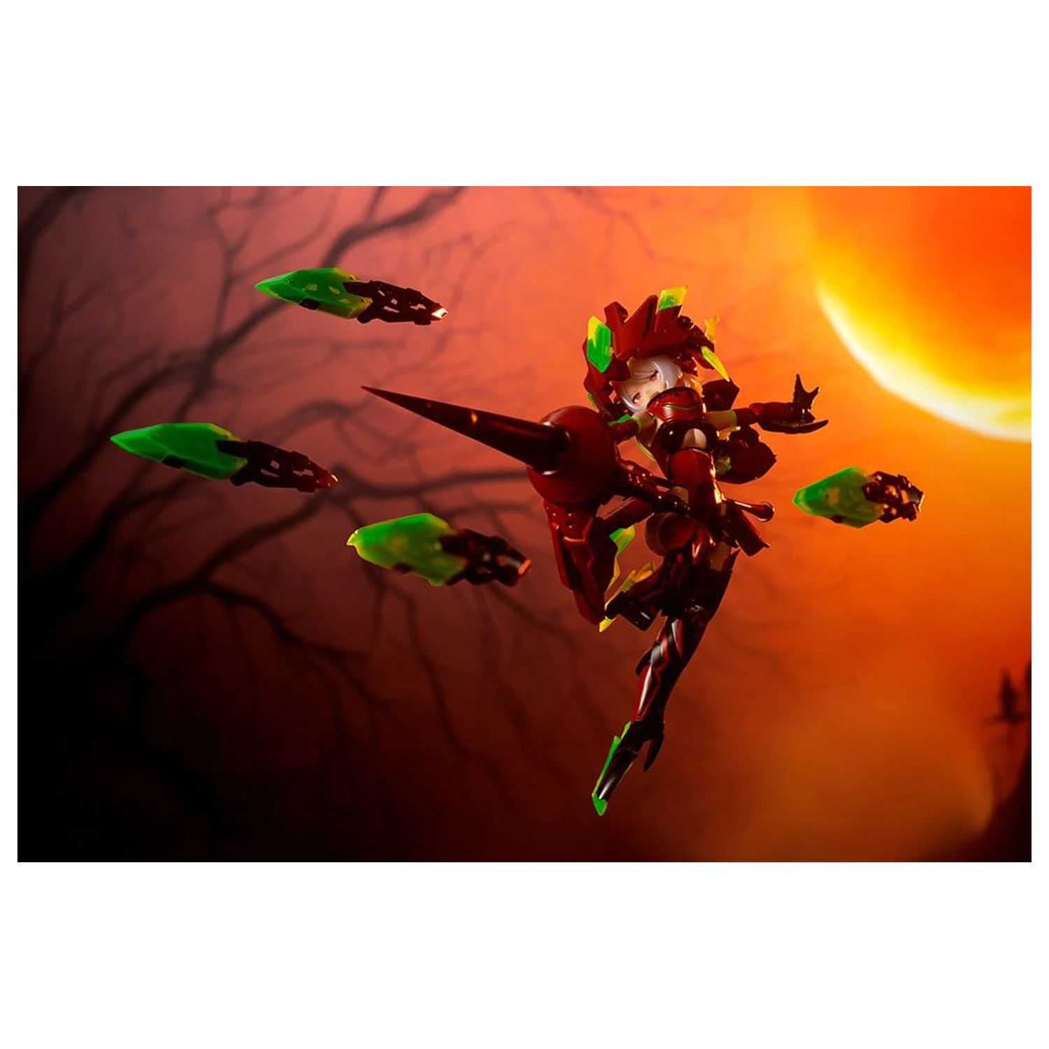 Megami Device Plastikmodellbausatz 1/1 Bullet Knights Exorcist Hell Blaze 15 cm Produktfoto