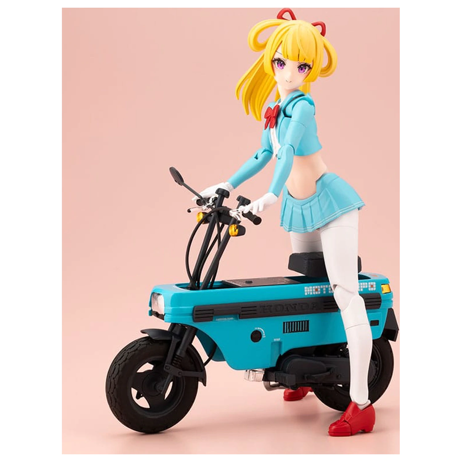 Megami Device Buster Doll Series Plastikmodellbausatz 1/1 Knight Alice mit Honda AB12 Motocompo 15 cm Produktfoto