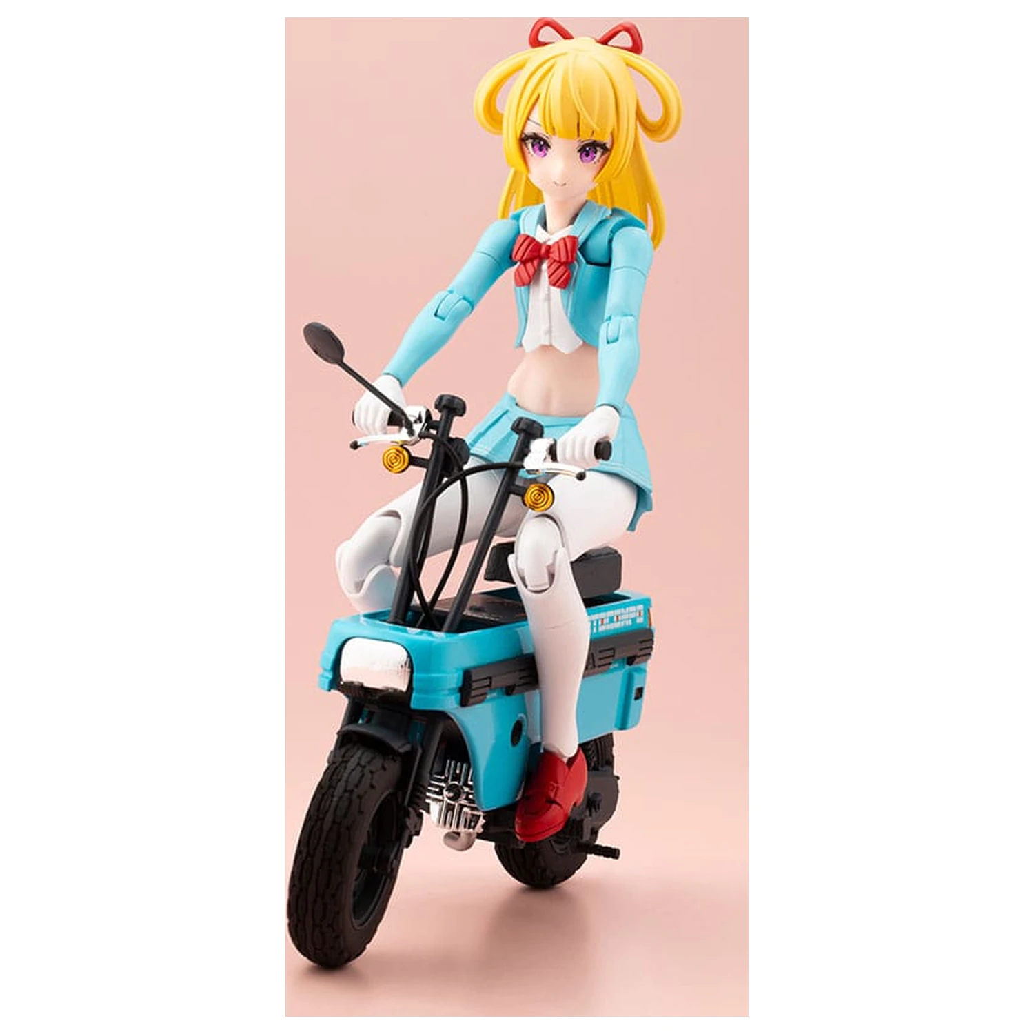 Megami Device Buster Doll Series Plastikmodellbausatz 1/1 Knight Alice mit Honda AB12 Motocompo 15 cm Produktfoto