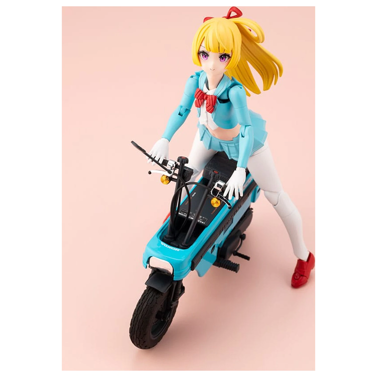 Megami Device Buster Doll Series Plastikmodellbausatz 1/1 Knight Alice mit Honda AB12 Motocompo 15 cm Produktfoto