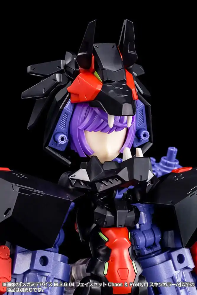 Megami Device M.S.G 04 Zubehör Set Face Chaos &amp; Pretty Skin Color A Produktfoto