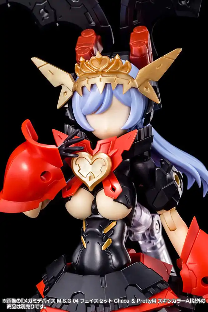 Megami Device M.S.G 04 Zubehör Set Face Chaos &amp; Pretty Skin Color A Produktfoto