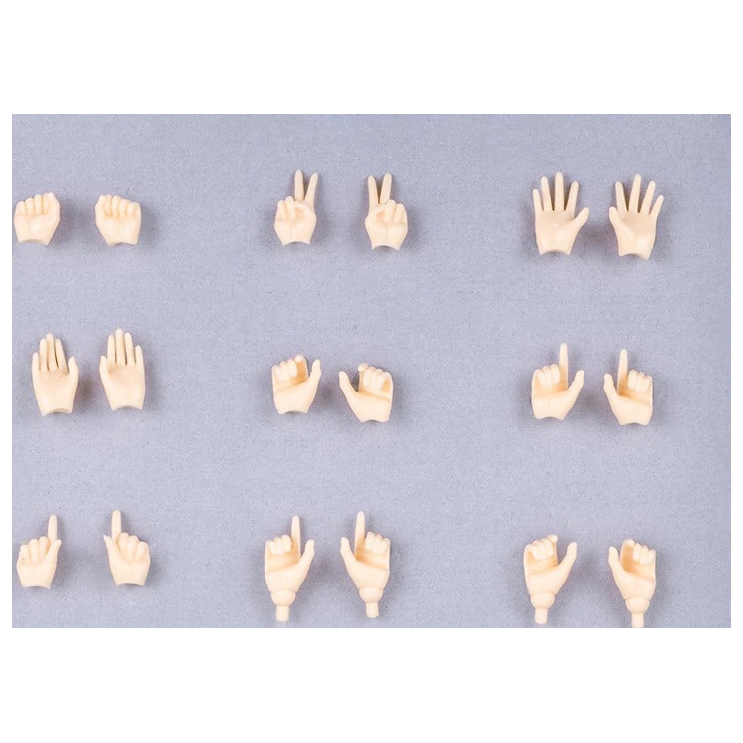 Megami Device M.S.G 09 Zubehör Set 1/1 Hand Set Hautfarbe A Produktfoto