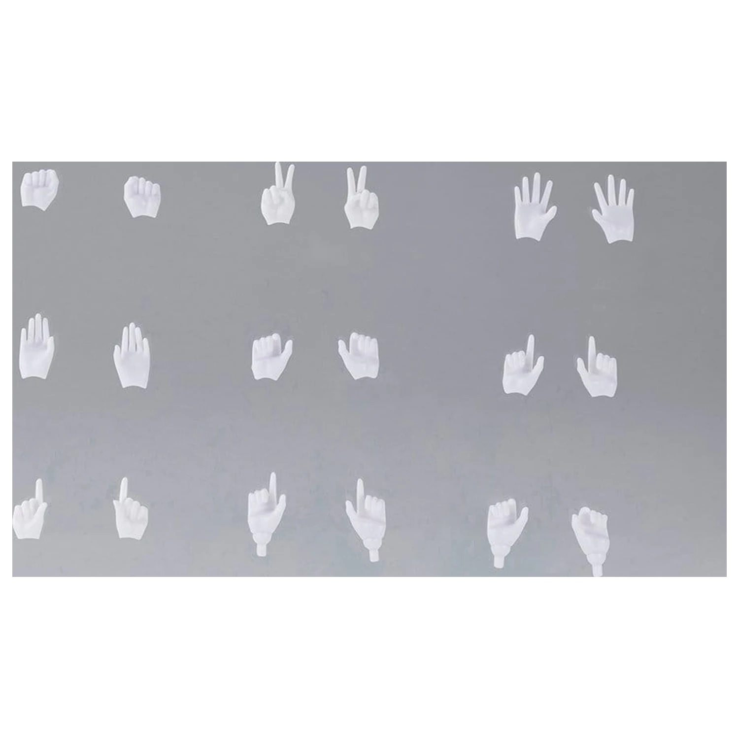Megami Device M.S.G. Plastikmodellbausatz 1/1 09 Hand Set Hautfarbe Weiß Produktfoto
