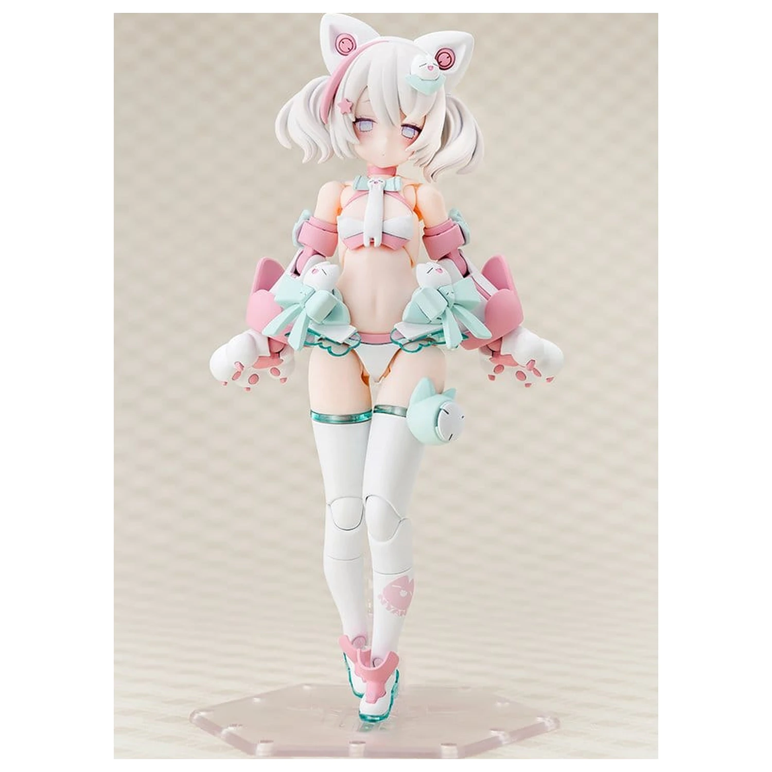 Megami Device Plastikmodellbausatz 1/1 Puni Mofu Shiro Mao 14 cm Produktfoto