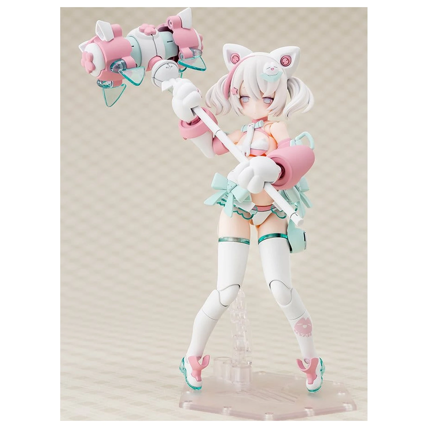 Megami Device Plastikmodellbausatz 1/1 Puni Mofu Shiro Mao 14 cm Produktfoto