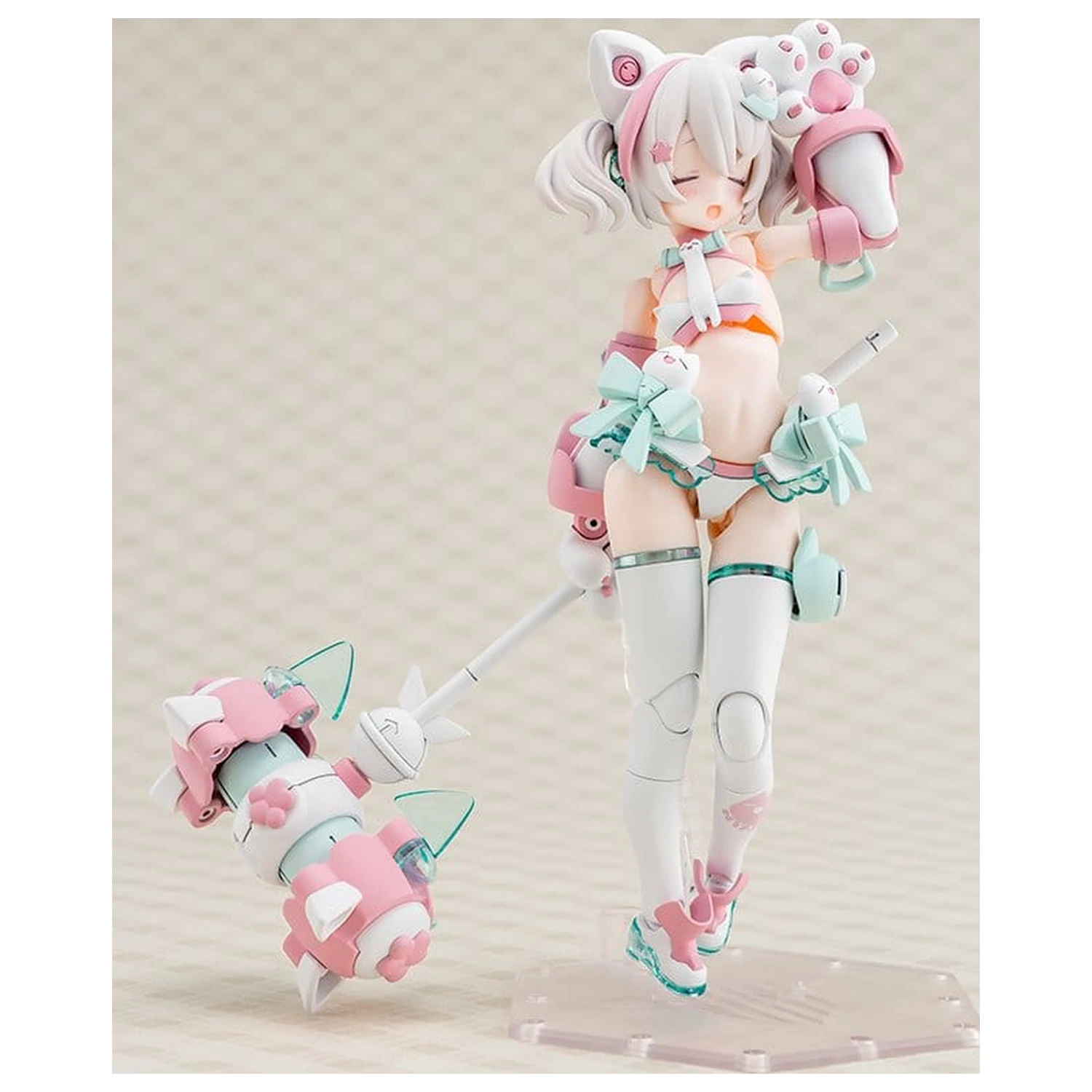 Megami Device Plastikmodellbausatz 1/1 Puni Mofu Shiro Mao 14 cm Produktfoto