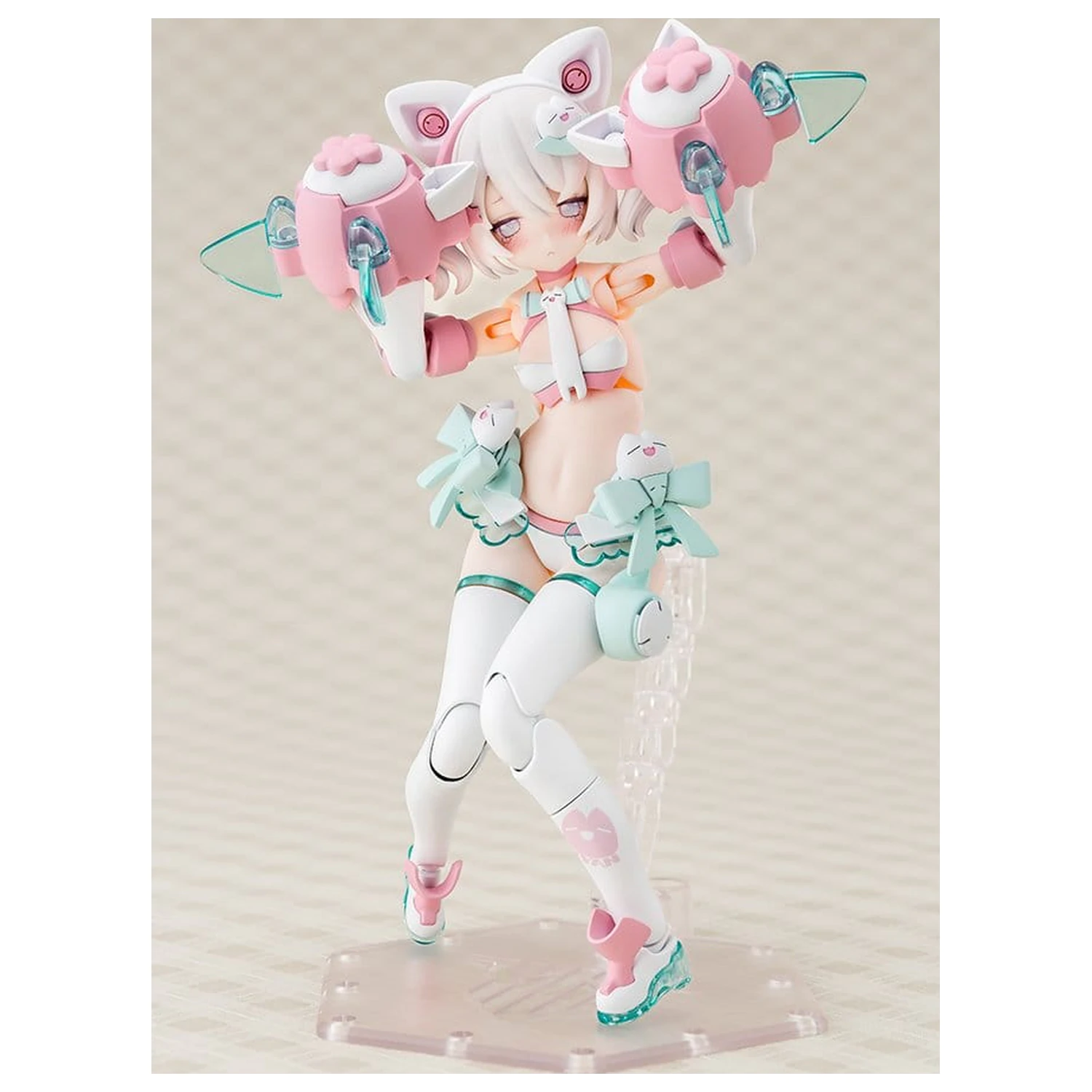 Megami Device Plastikmodellbausatz 1/1 Puni Mofu Shiro Mao 14 cm Produktfoto