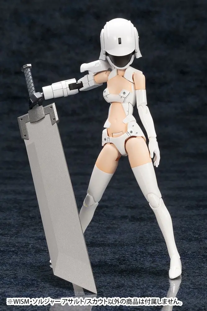 Megami Device Plastic Model Kit 1/1 Wism Soldier Assault Scout 14 cm termékfotó