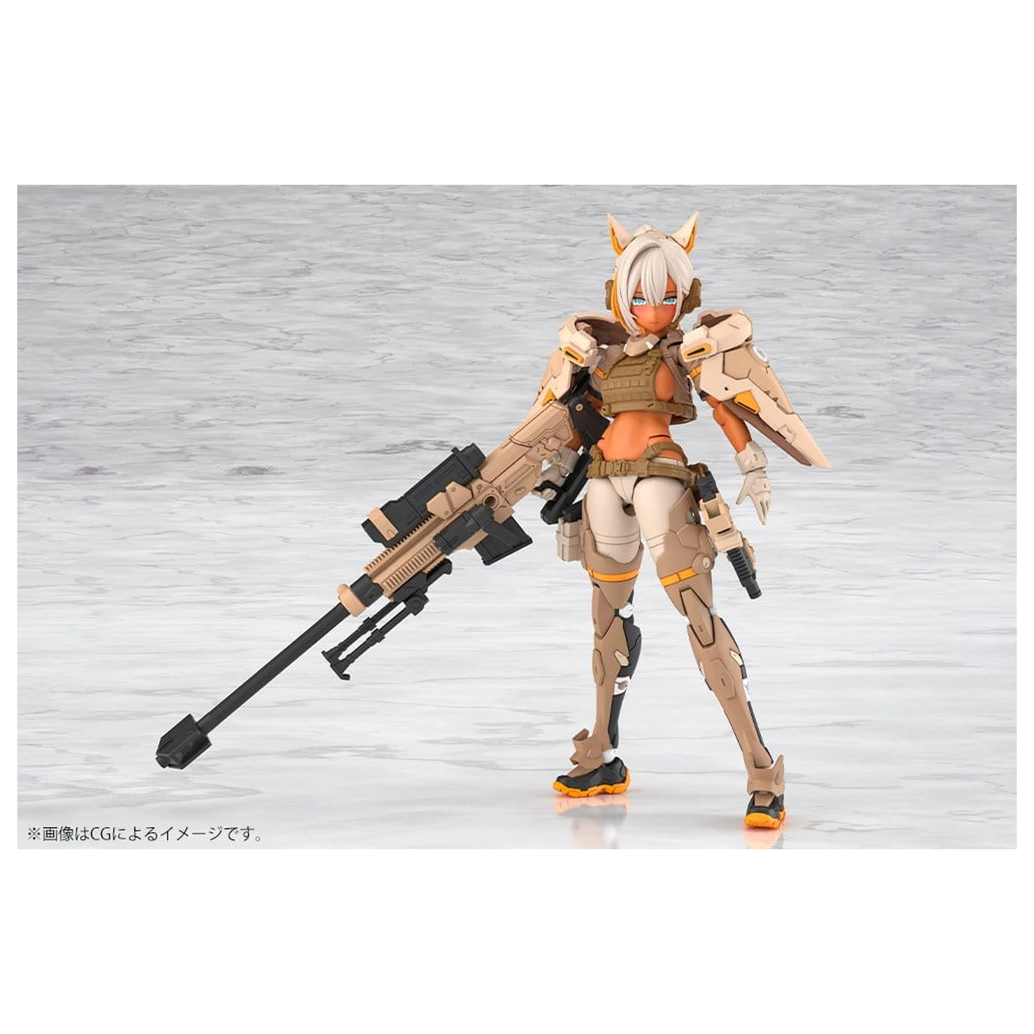 Megami Device Plastic Modell 1/1 Yggdrasis Skoll Sharpshooter Tempest 16 cm Produktfoto